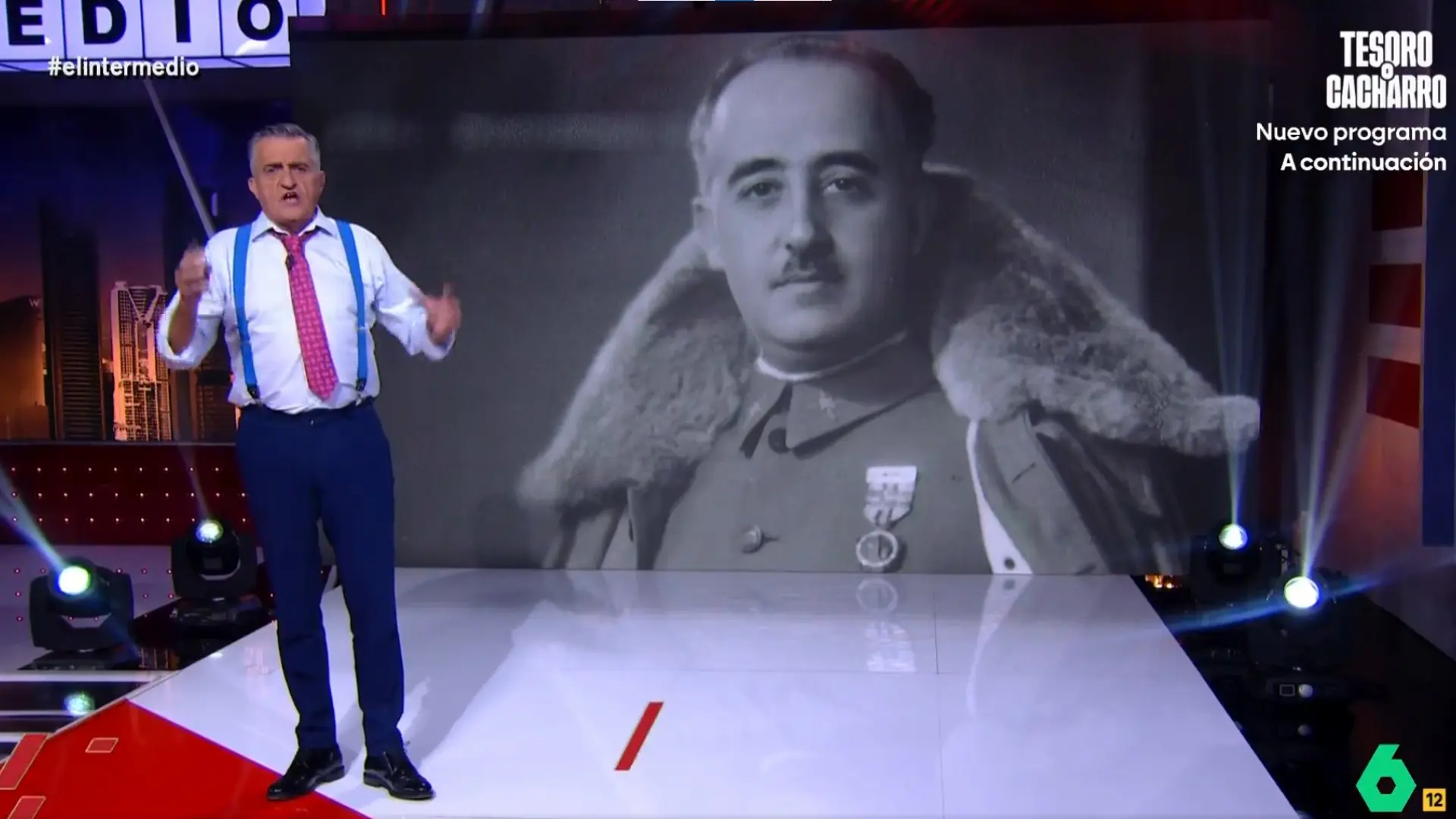 Wyoming, en 'El Intermedio': "En la época de Franco, meterte en política solo traía dolores de cabeza"