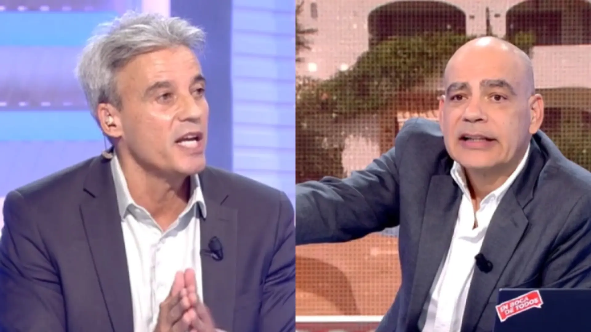 El expolicía Carlos Segarra se enfrenta a Nacho Abad: "La palabra 'inquiokupa' os la habéis inventado los medios"