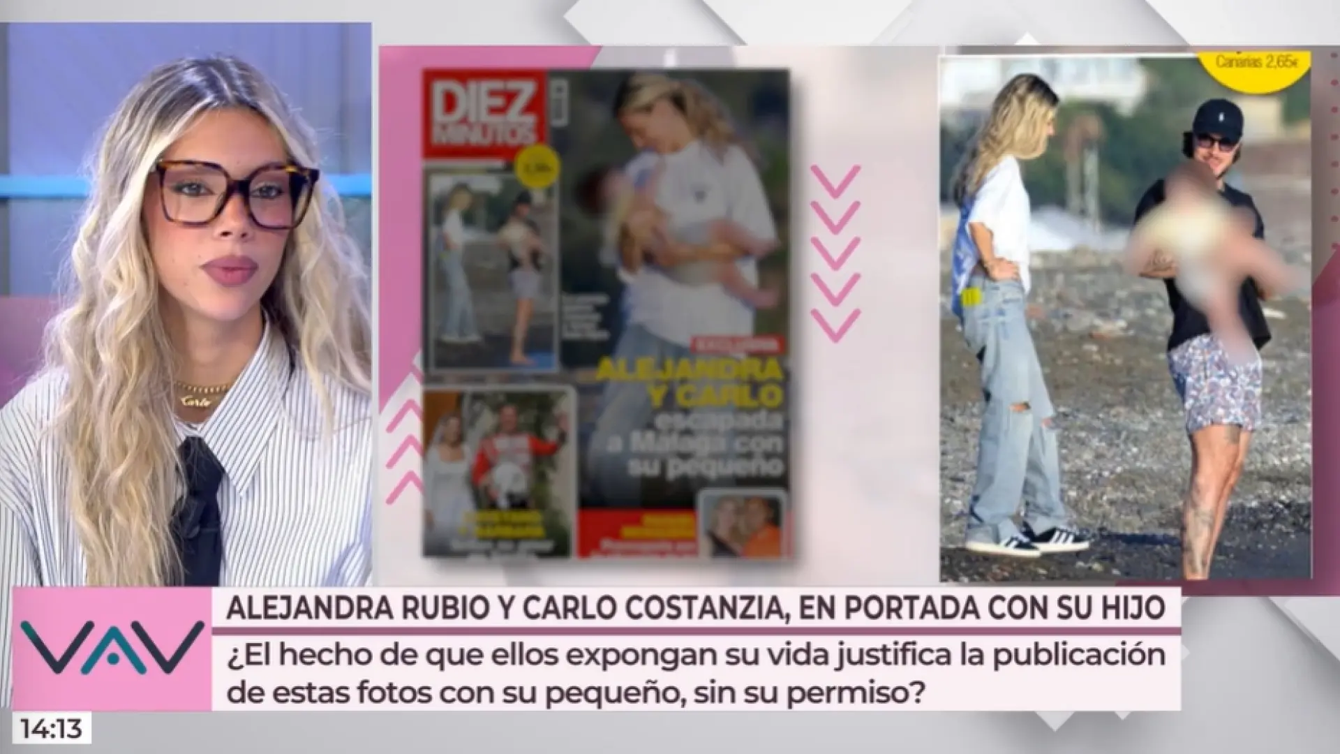 Alejandra Rubio, tras ser portada de una revista: "Las fotos son preciosas, aunque me gustaría tenerlas a mí"