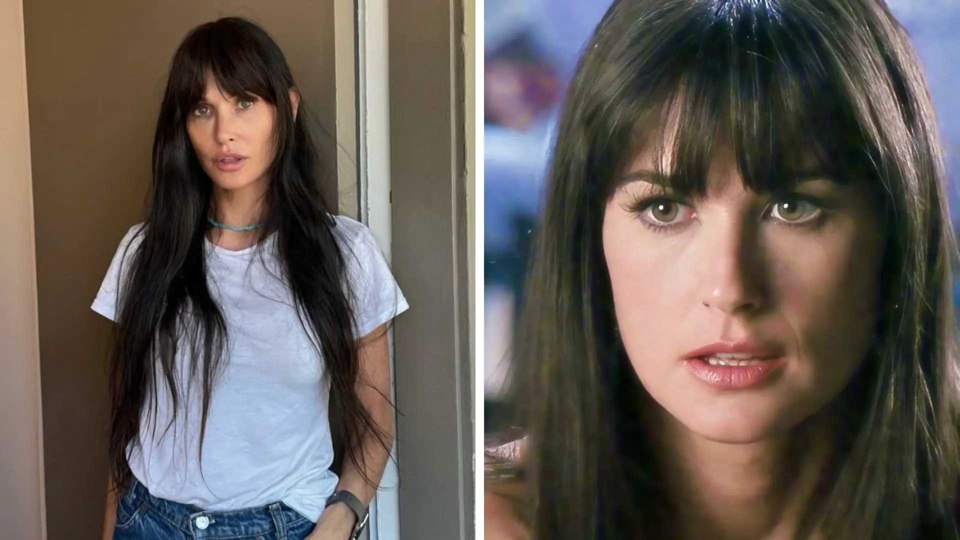 Por qué el flequillo que se ha cortado Demi Moore y Nicole Kidman les quita más de 30 años de golpe: "Disimula las líneas de expresión"