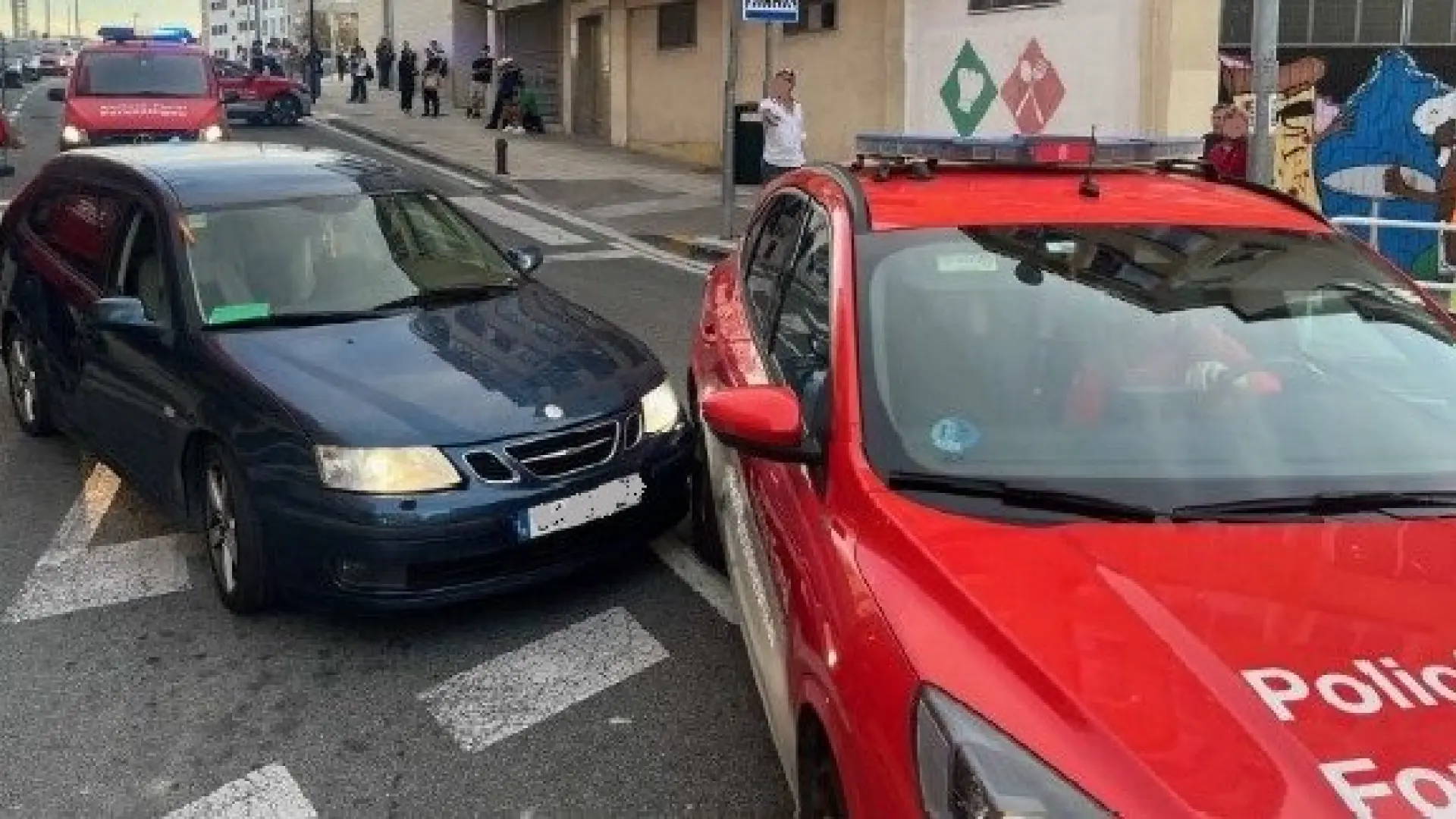La Policía Foral detiene a un conductor que se dio a la fuga en un control: "Hizo una peineta, se negó a realizar la prueba de drogas..."