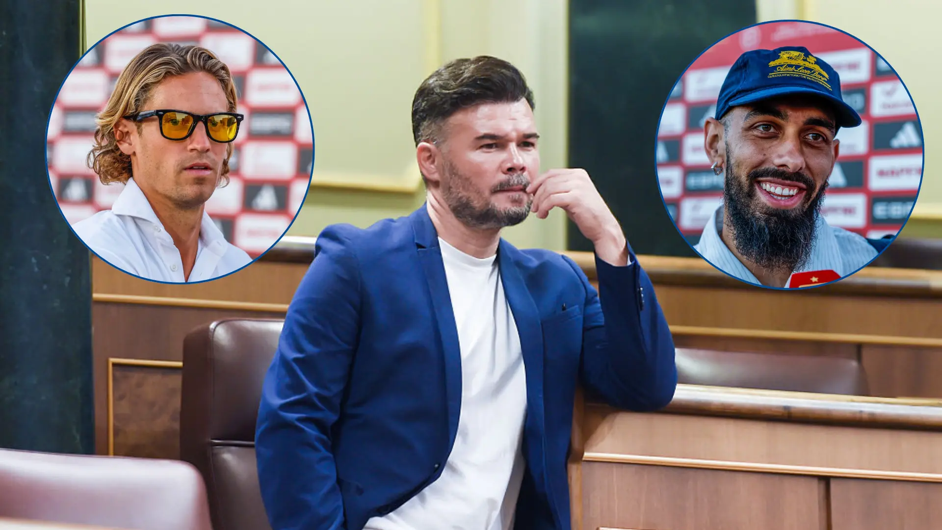Rufián, sobre las opiniones de Marcos Llorente y Borja Iglesias: "Para muchos, uno es un valiente y el segundo, un provocador"