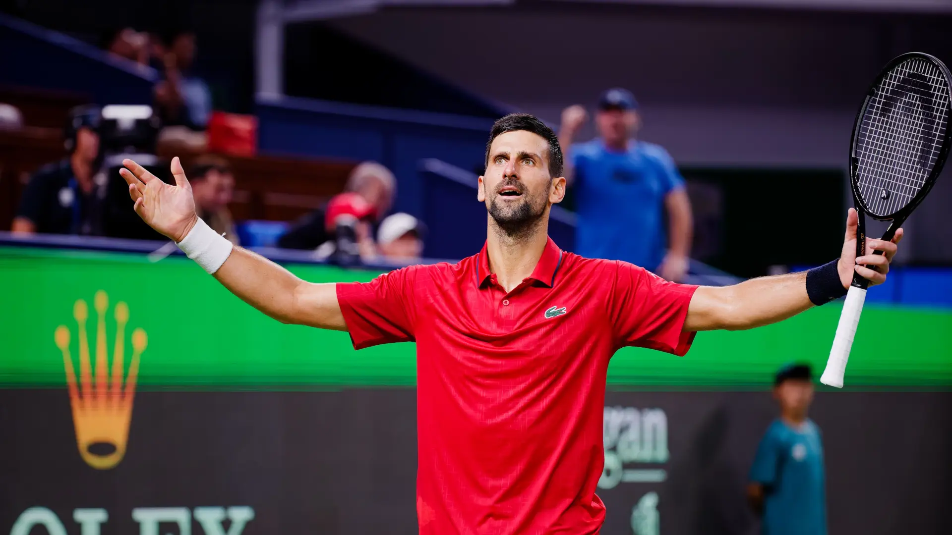El calvario de Novak Djokovic para ganar a Zizou Bergs en Shangái: "Solo intentaba mantenerme con vida en la pista"