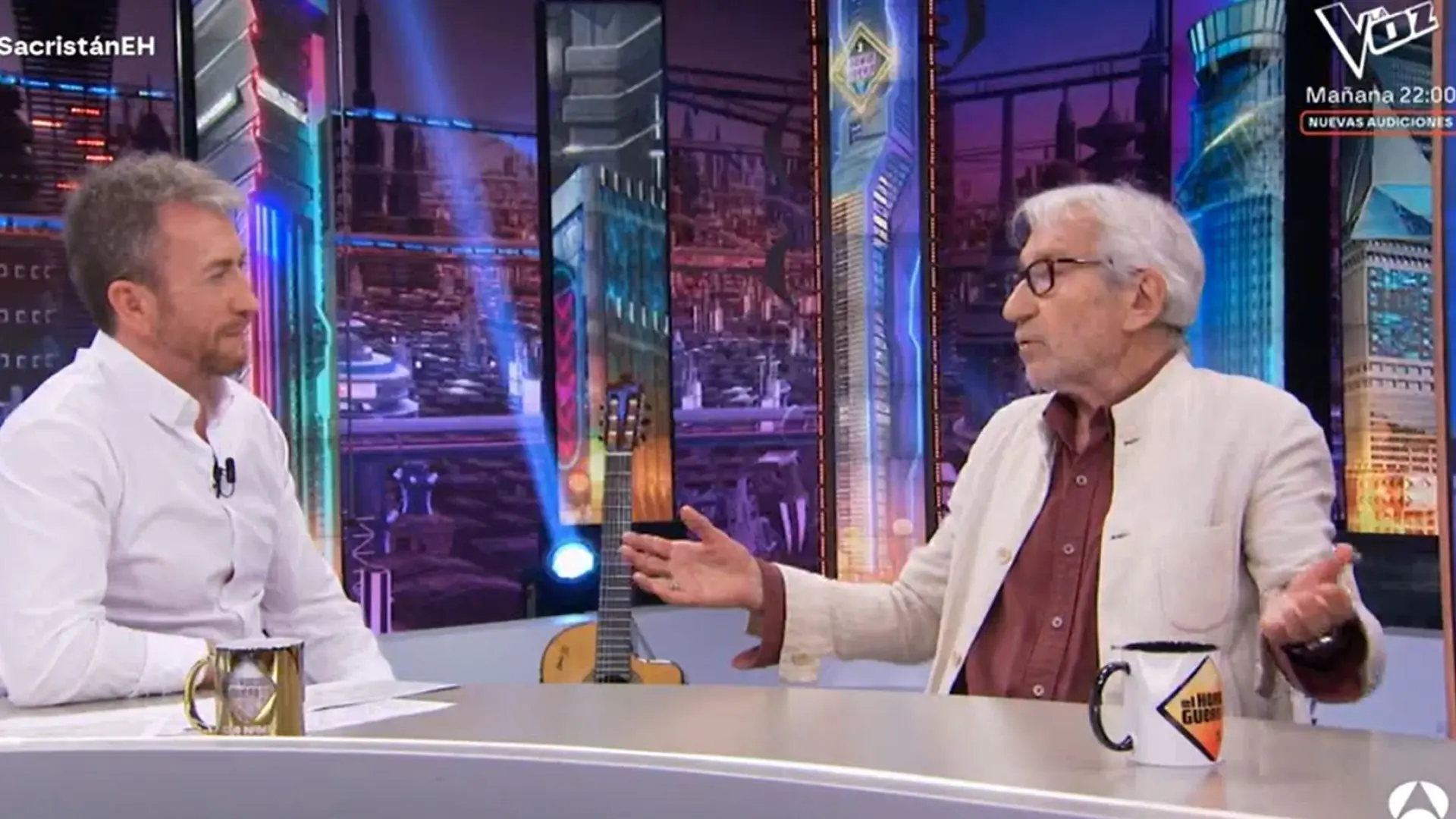 José Sacristán revela en 'El Hormiguero' cual será su epitafio y es una lección de humildad que le dieron dos jóvenes