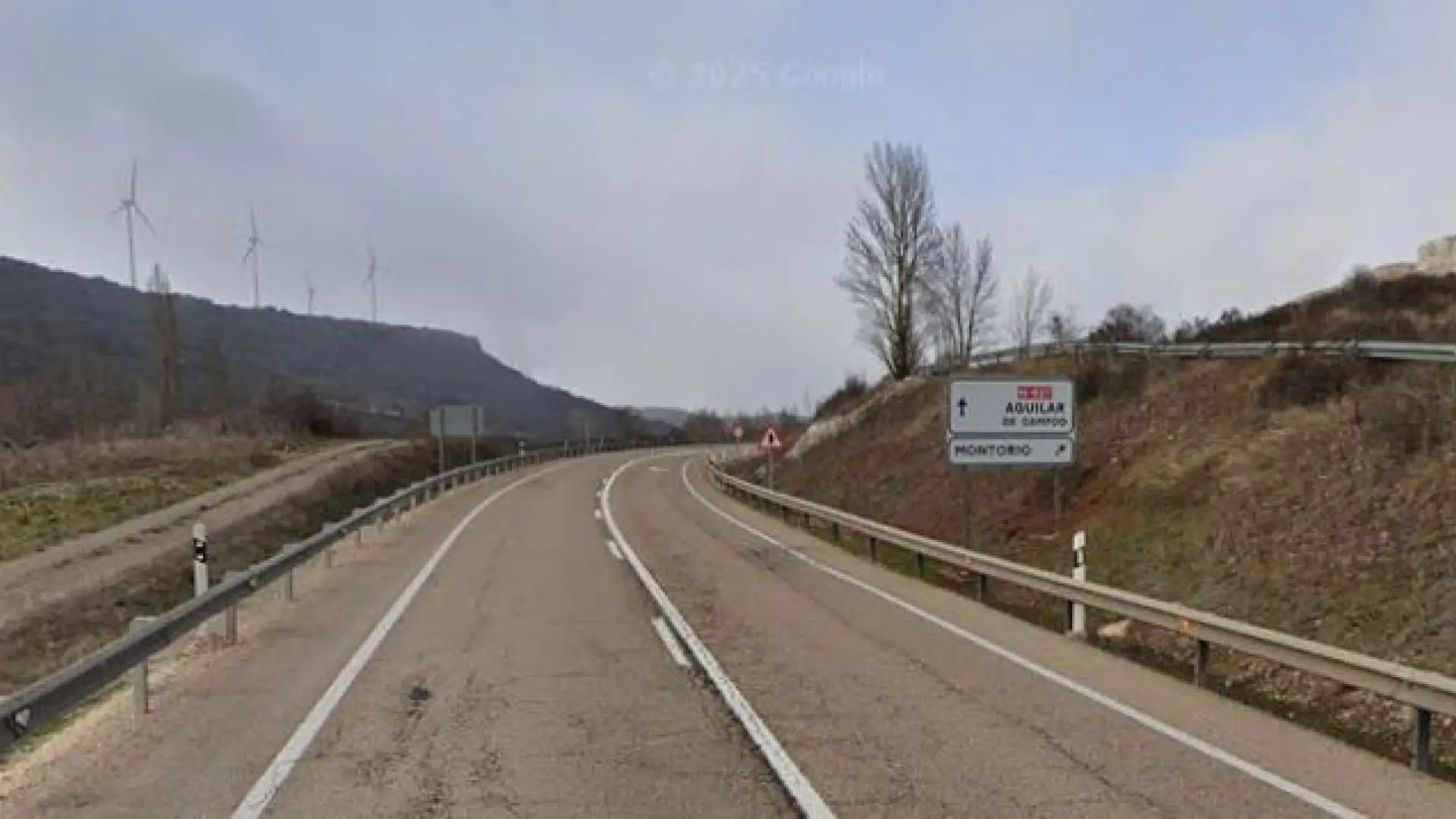 Mueren un hombre y una mujer al chocar frontalmente un coche y una furgoneta en un pueblo de Burgos