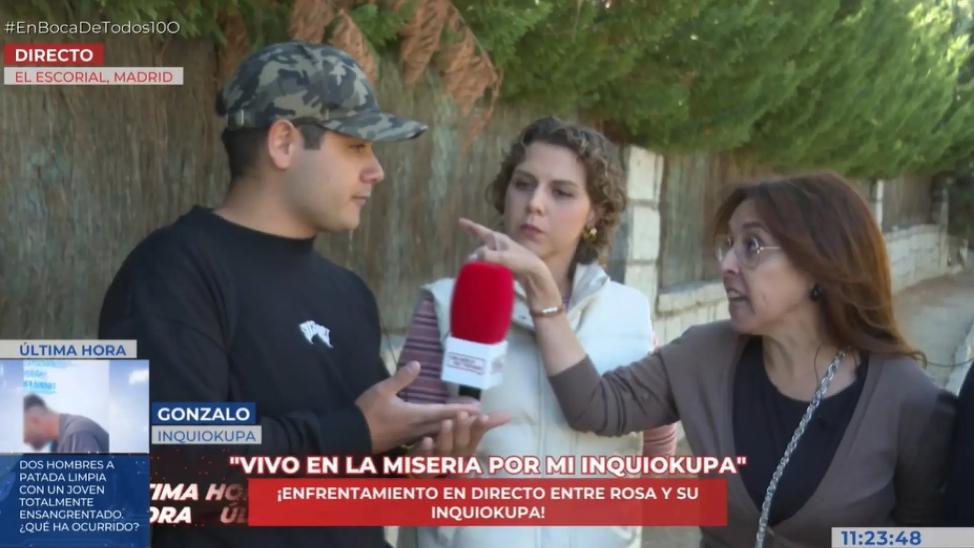Enfrentamiento entre una propietaria y su inquiokupa: "¡Tú subarrendas mi vivienda con un contrato falso!"