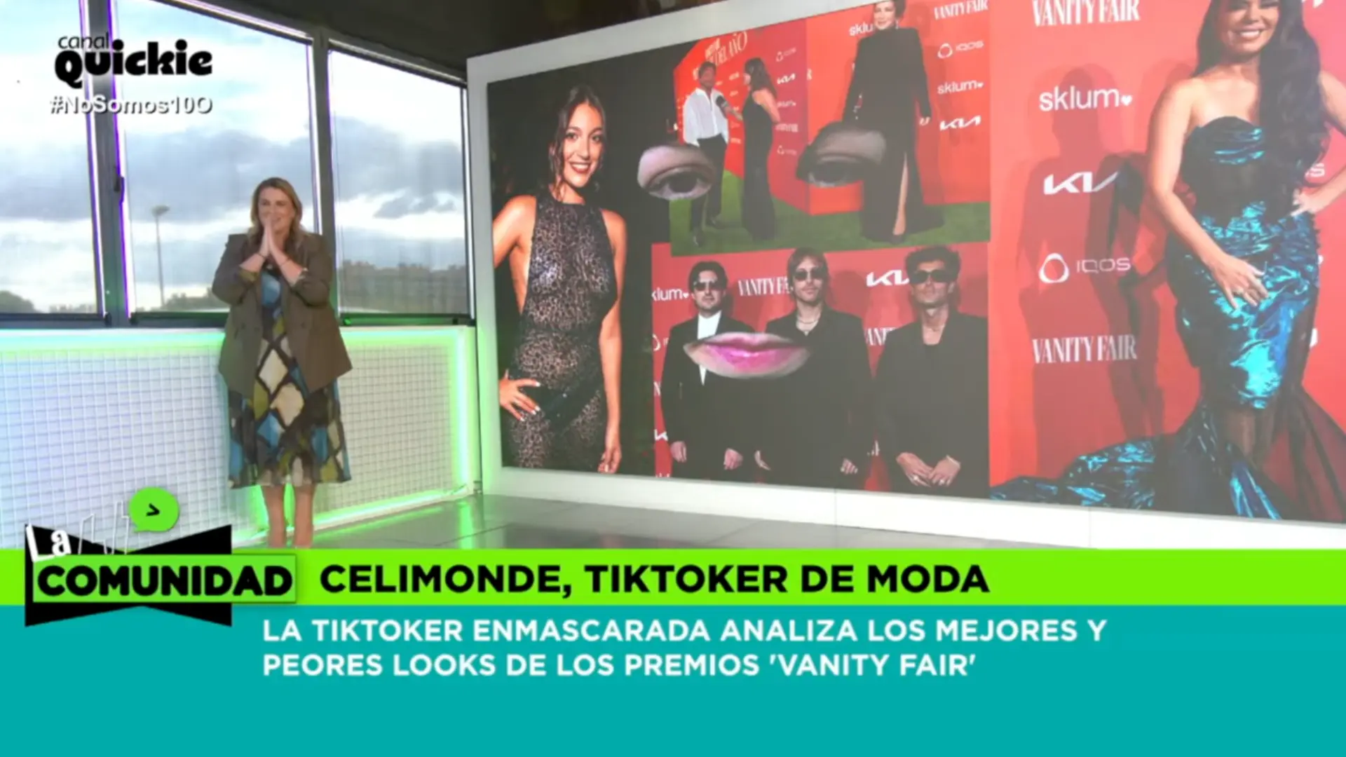 Carlota Corredera, pletórica con la nueva colaboradora de 'No somos Nadie": "Me has hecho muy feliz, Valldeperas"