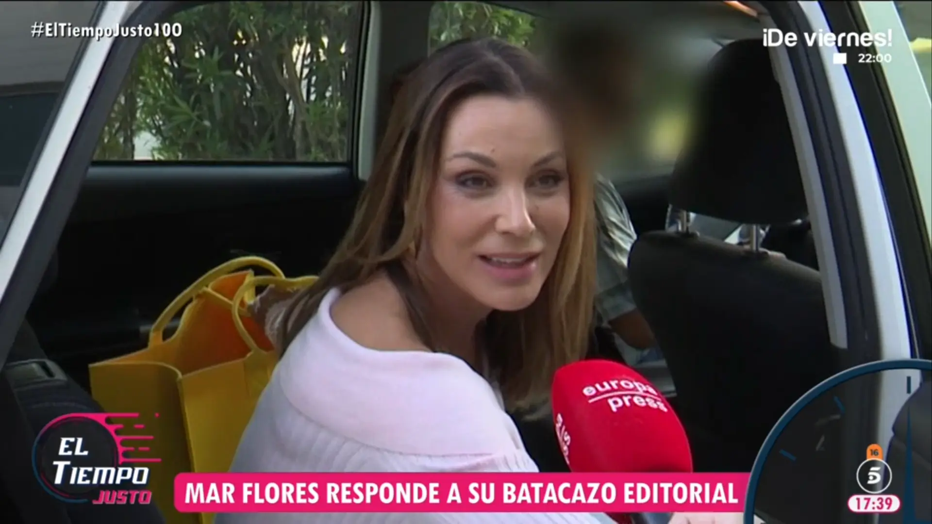 Mar Flores desmiente a 'El tiempo justo' sobre el dato de las ventas de sus libros: "A lo mejor tienen que revisar sus datos de audiencia"