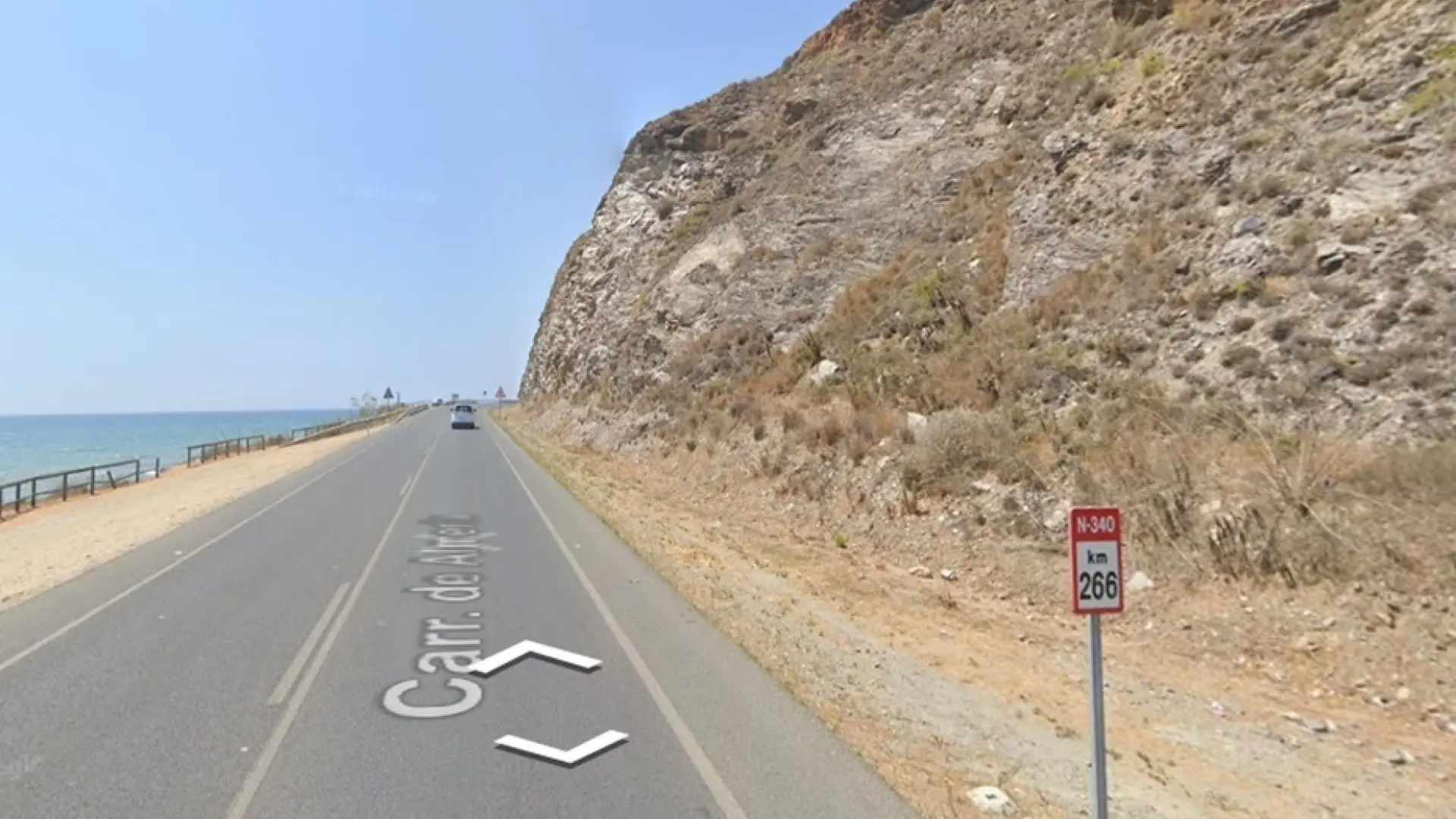 Muere a los 35 años un ciclista tras ser atropellado en la N-340 a su paso por la costa de Vélez-Málaga