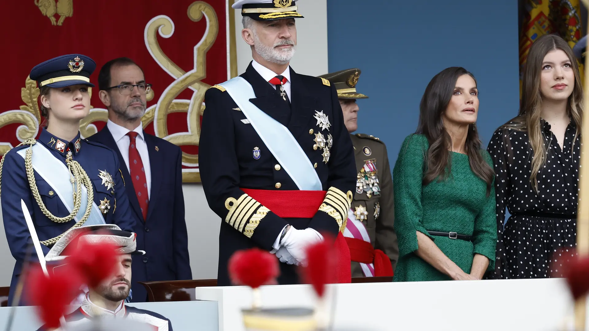 Las mejores imágenes del desfile militar por el Día de la Fiesta Nacional