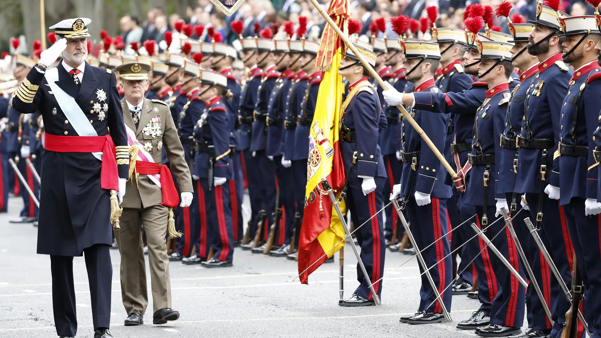 El rey y el protocolo institucional