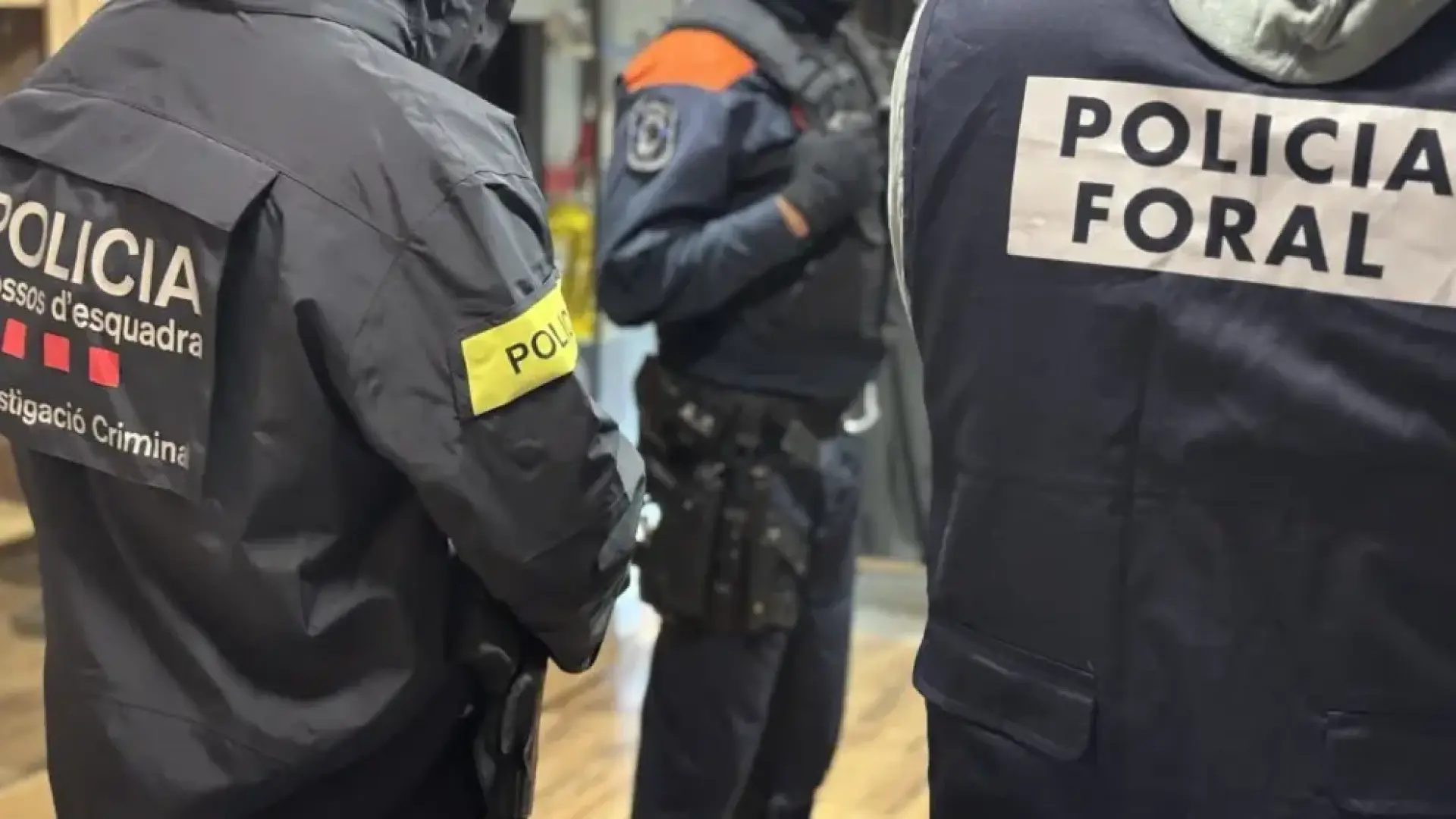Cuatro detenidos en el dispositivo en l'Anoia contra un grupo especializado en robos violentos en camiones que llevaban droga