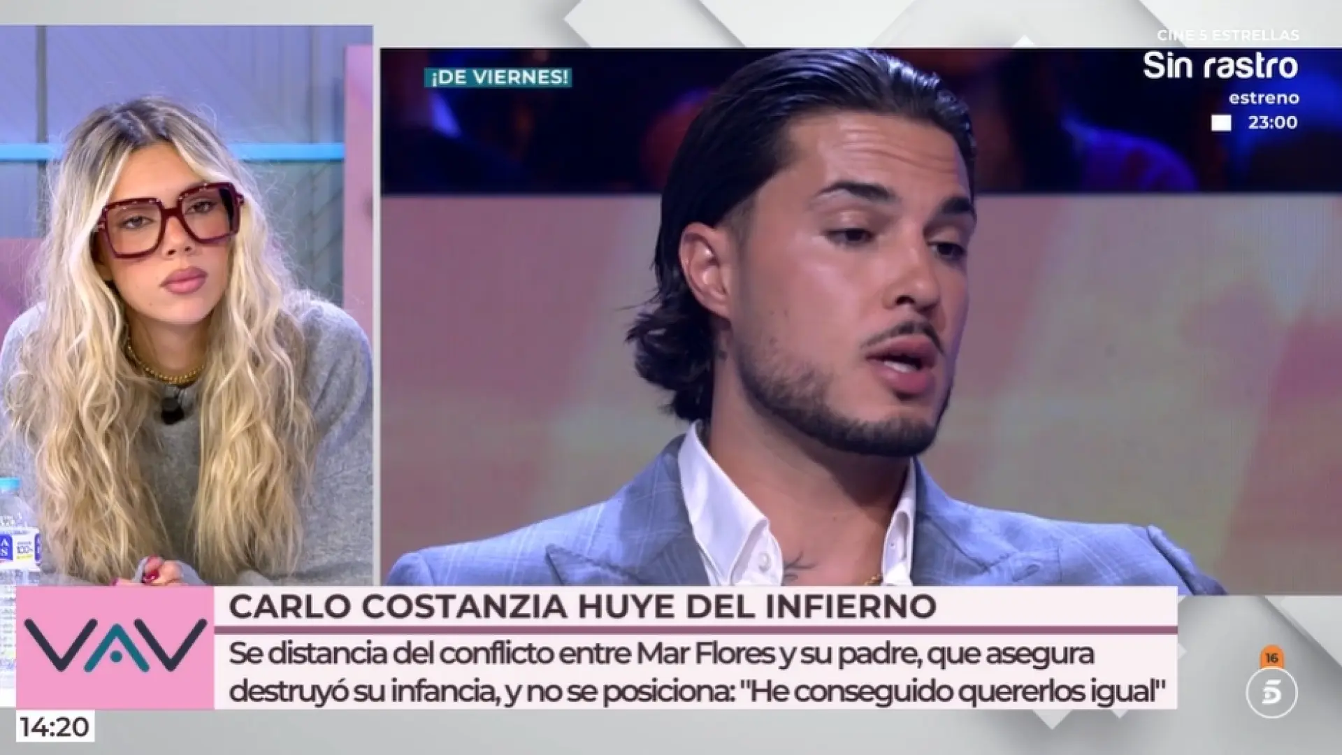 Alejandra Rubio, sobre la última entrevista de Carlo Costanzia: "Tiene el papel más difícil. Lo hizo fenomenal"