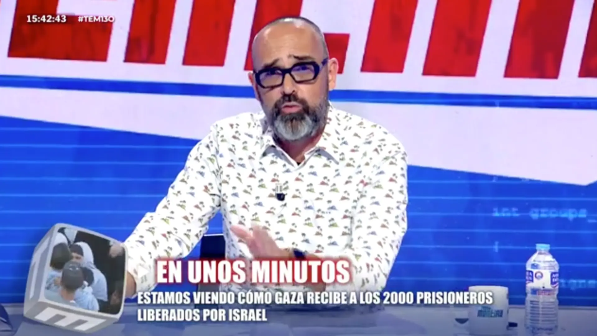 Risto Mejide se burla de la salida de Pedro Sánchez en el Día de la Hispanidad por su viaje a Egipto: "Ni Lady Gaga lleva esa maleta"