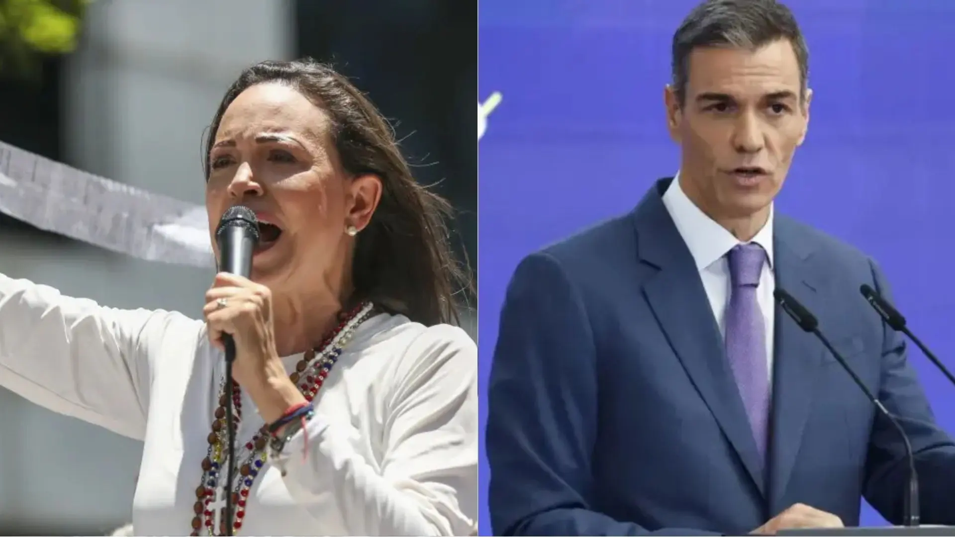 Sánchez no felicitó a María Corina Machado alegando que "nunca lo hace" con los Nobel... aunque lo hizo en otras cuatro ocasiones
