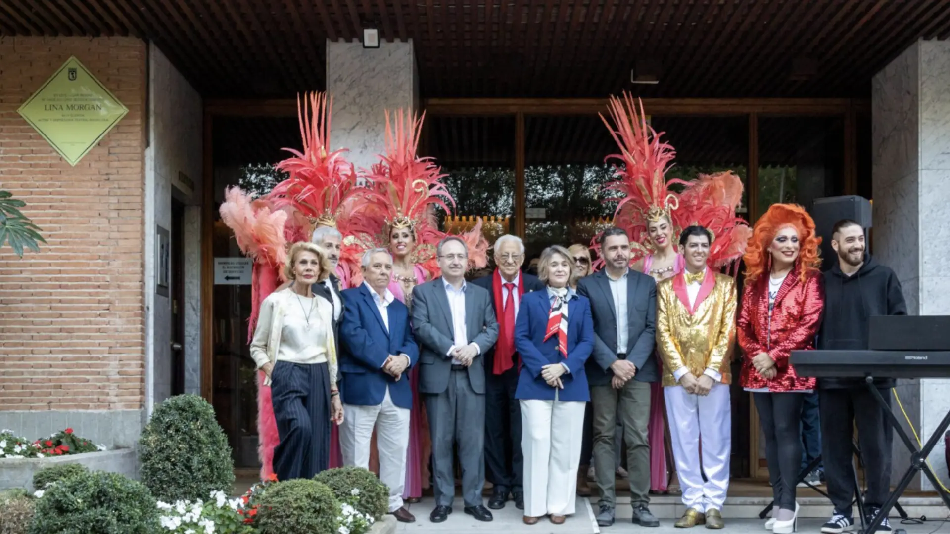 Homenaje en el portal de Lina Morgan: una celebración digna de su comedia