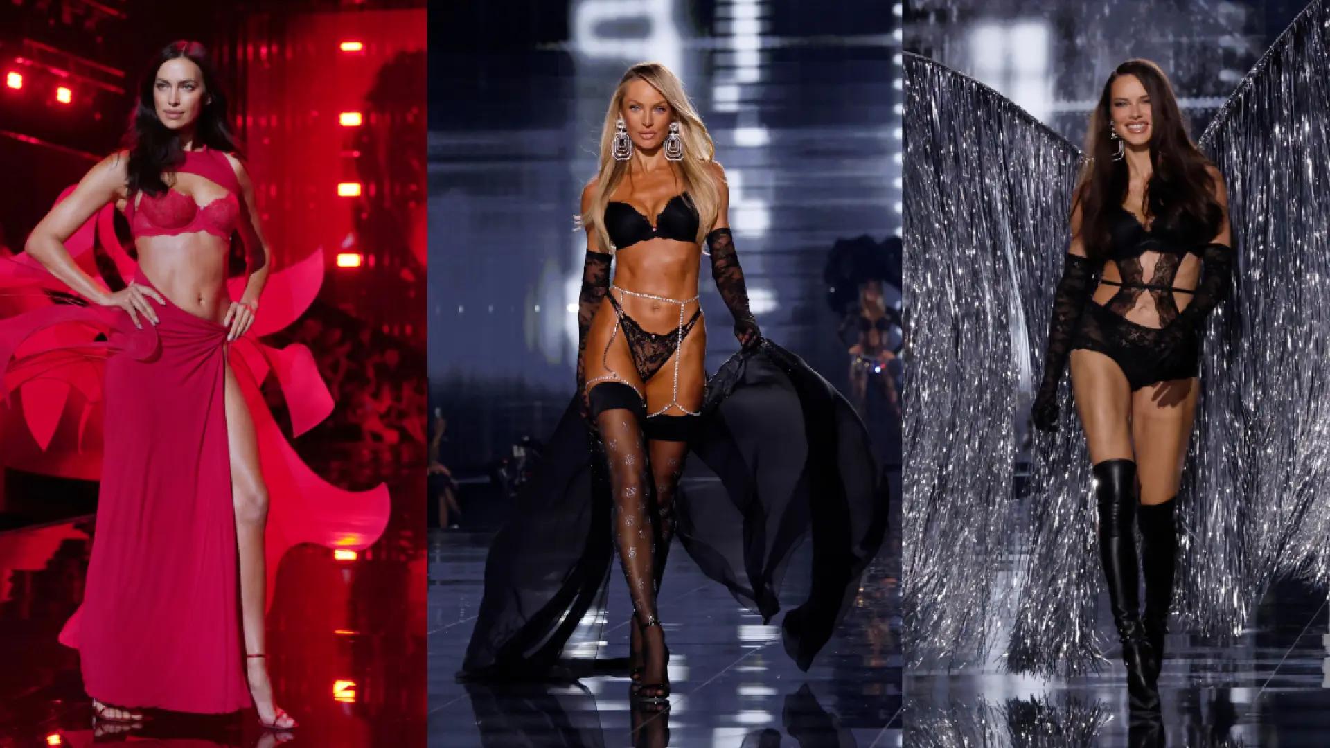 De Adriana Lima a Bella Hadid: los 'looks' de lencería más impactantes del desfile de Victoria's Secret 2025