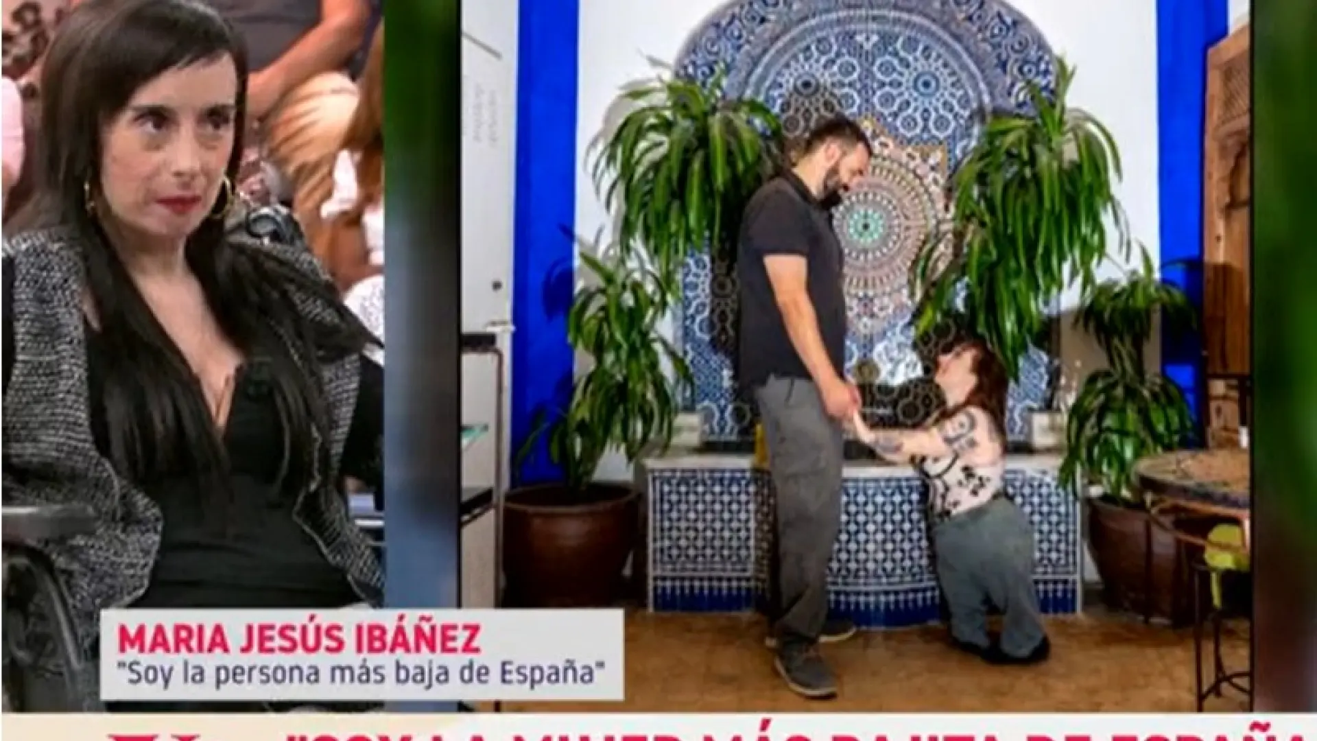La dura historia de María Jesús, la mujer más baja de España con 97 centímetros: "Me veo obligada a pedir ayuda"