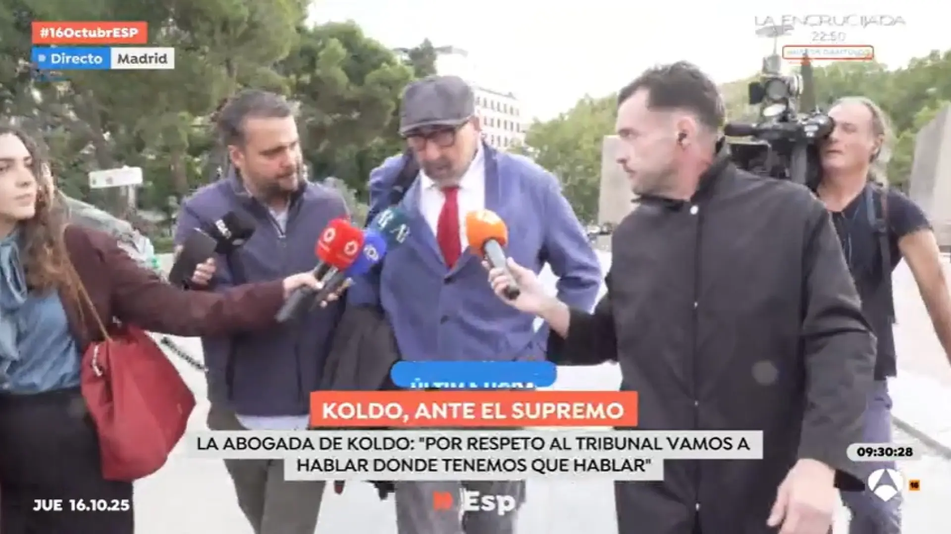 El encontronazo de Koldo García con un reportero de 'Espejo Público': "Si yo no le toco, no me toque usted a mí"