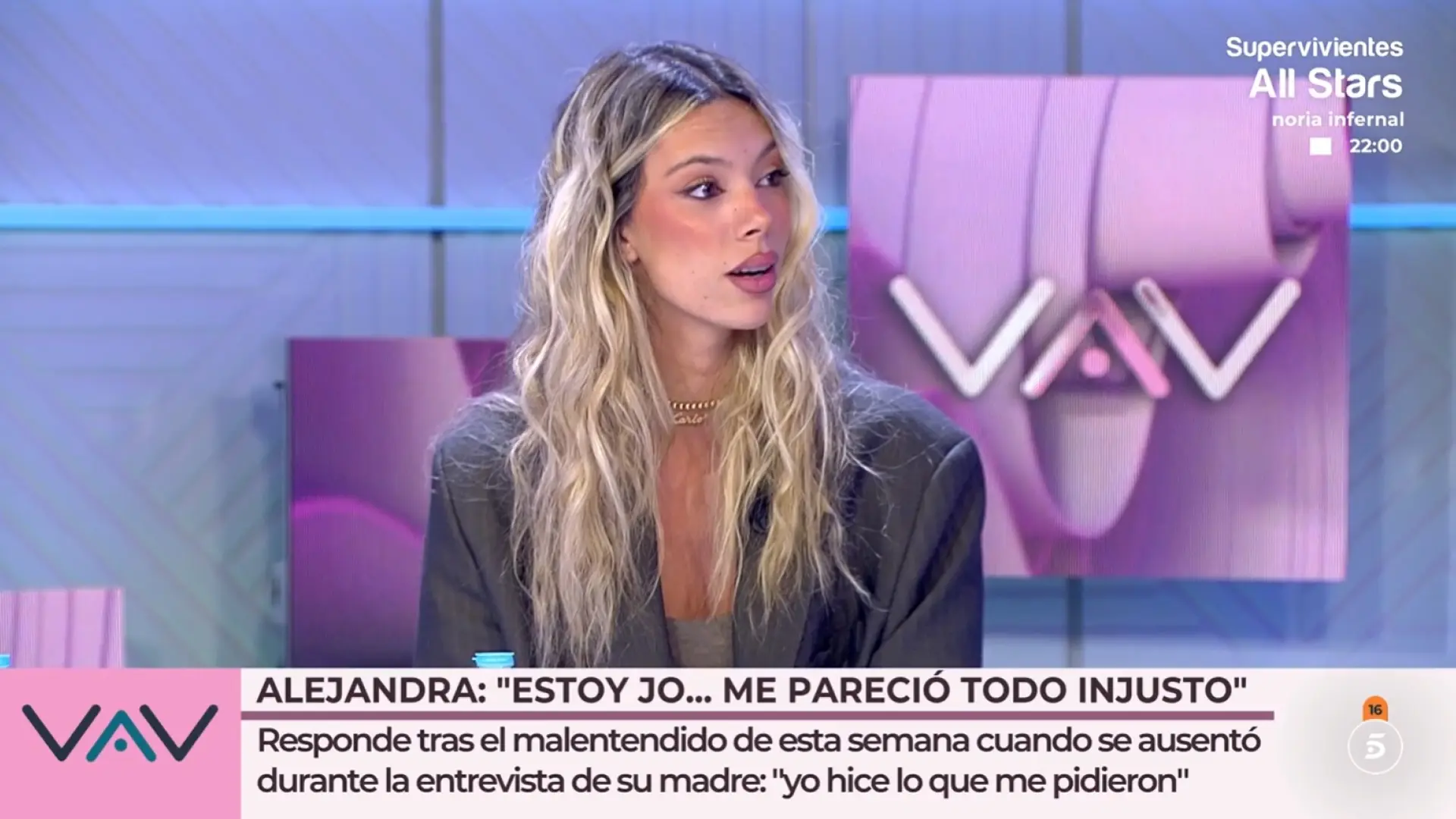 Alejandra Rubio responde a Patricia Pardo tras llamarla "desubicada": "No esperaba el fuego amigo, hice lo que me pidieron"