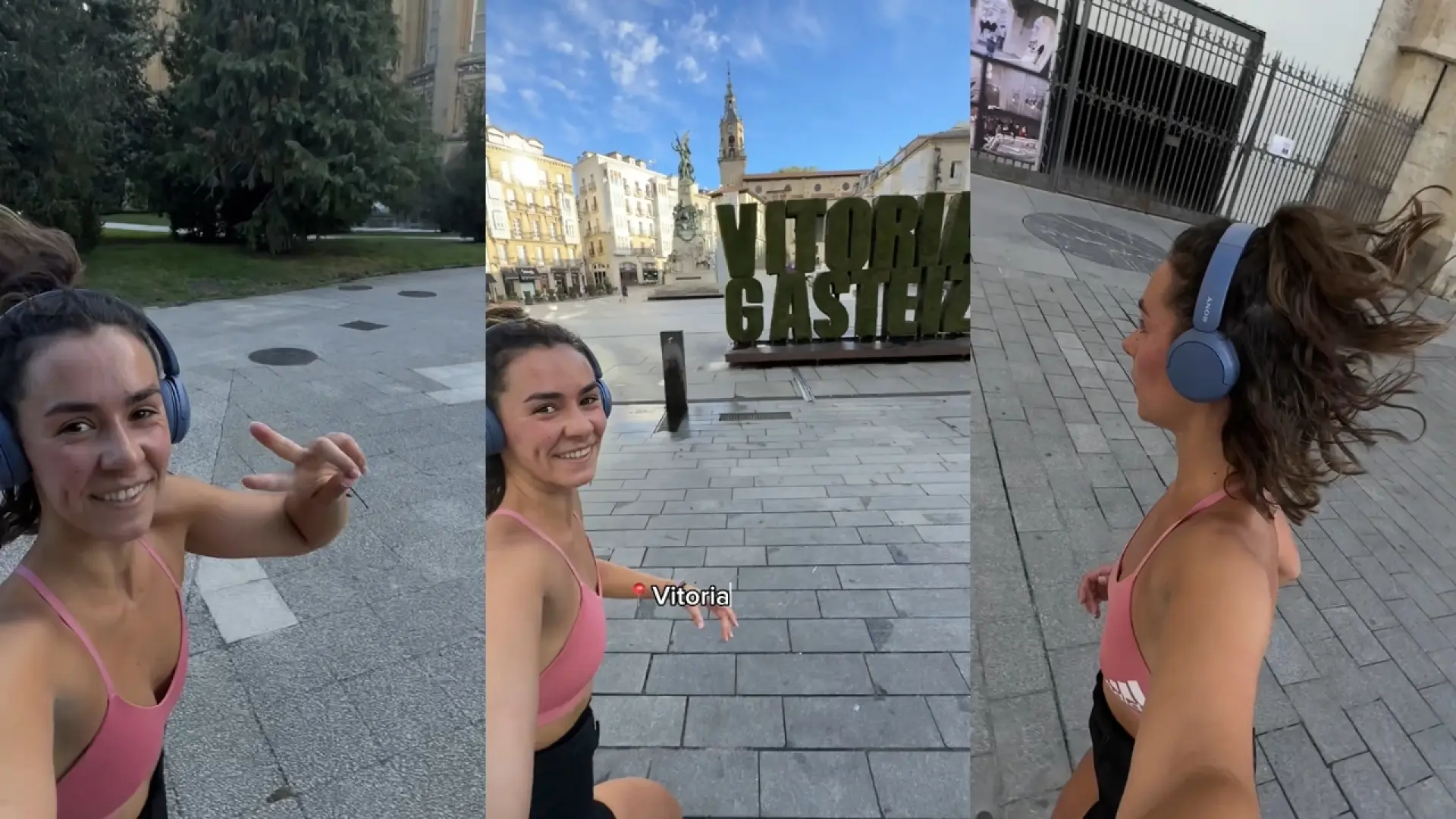 Recorremos corriendo Vitoria- Gasteiz para conocer los puntos clave de su casco histórico