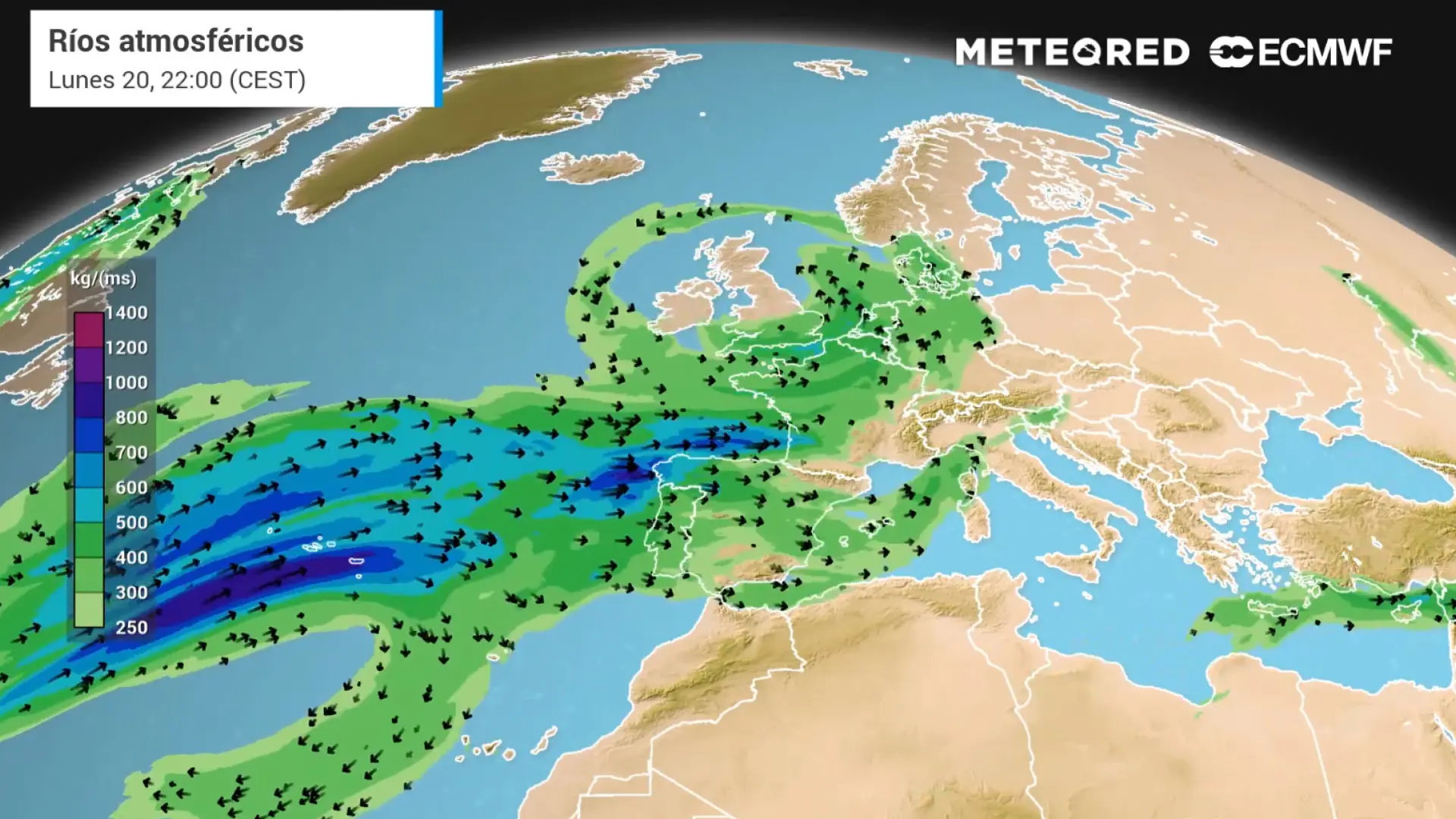 Llega un frente atlántico que barrerá España en las próximas horas: estas son las zonas donde lloverá