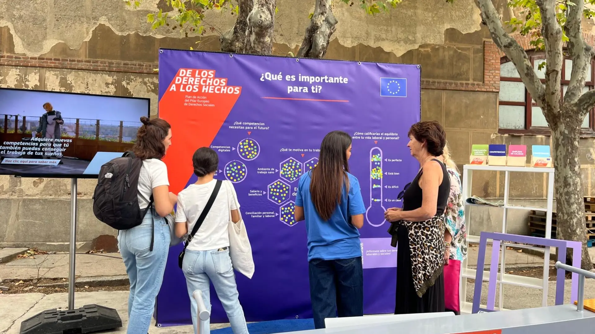 '¡Vamos a hablar!’ de los derechos laborales y sociales que promueve la Unión Europea