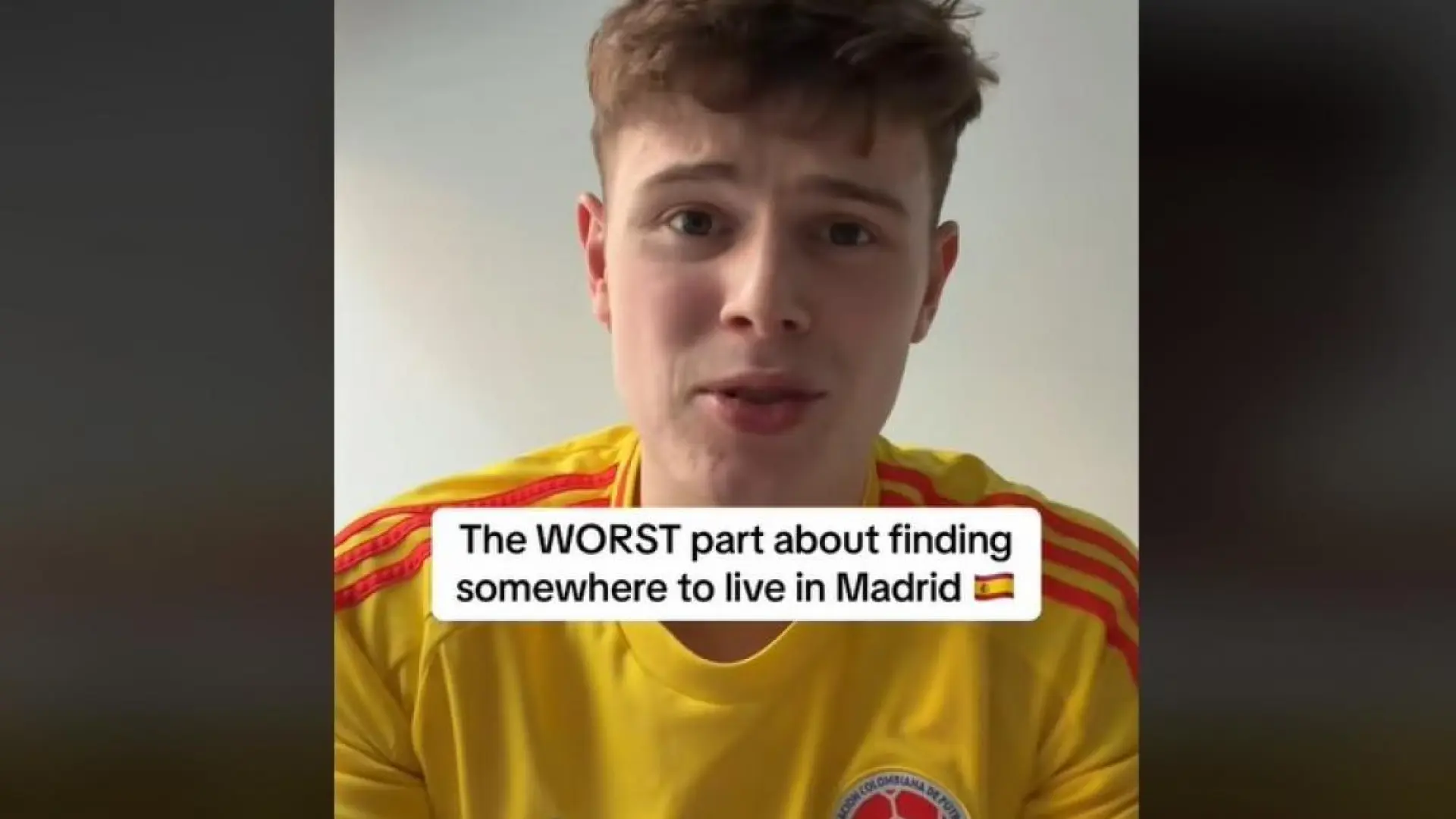 La queja de un joven escocés que busca piso en Madrid: "Lo peor no es el precio..."