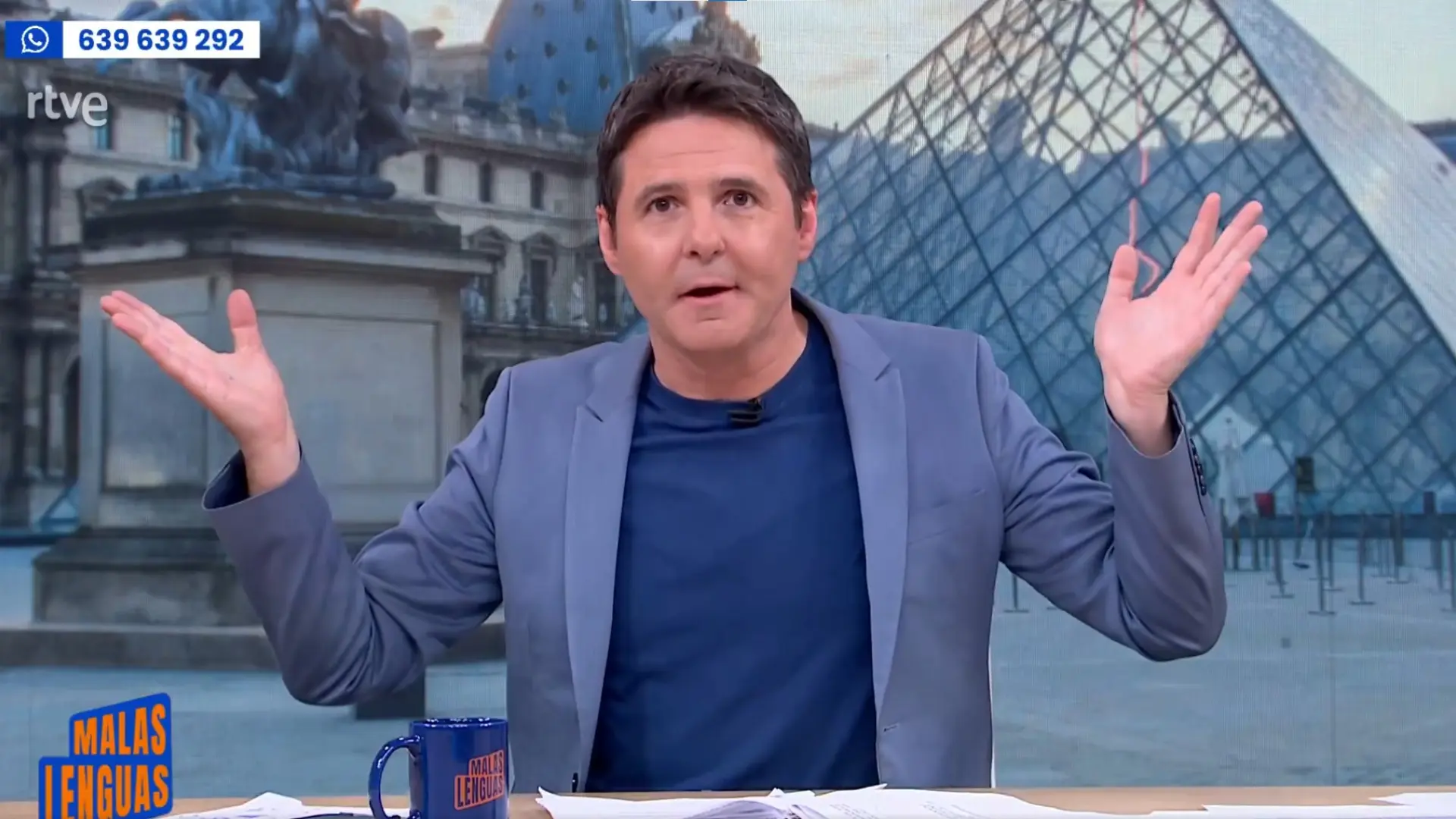 Jesús Cintora, sobre el robo en el Louvre: "¡Vaya historia! Parece cutre, pero lo han conseguido"