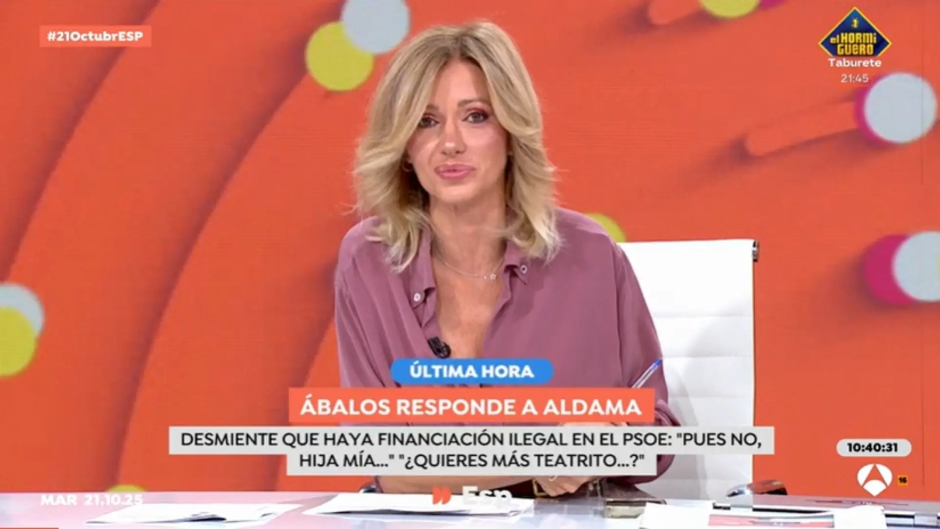 Susanna Griso, indignada con el trato de José Luis Ábalos a una reportera: "¡Qué falta de respeto a nuestra compañera!"