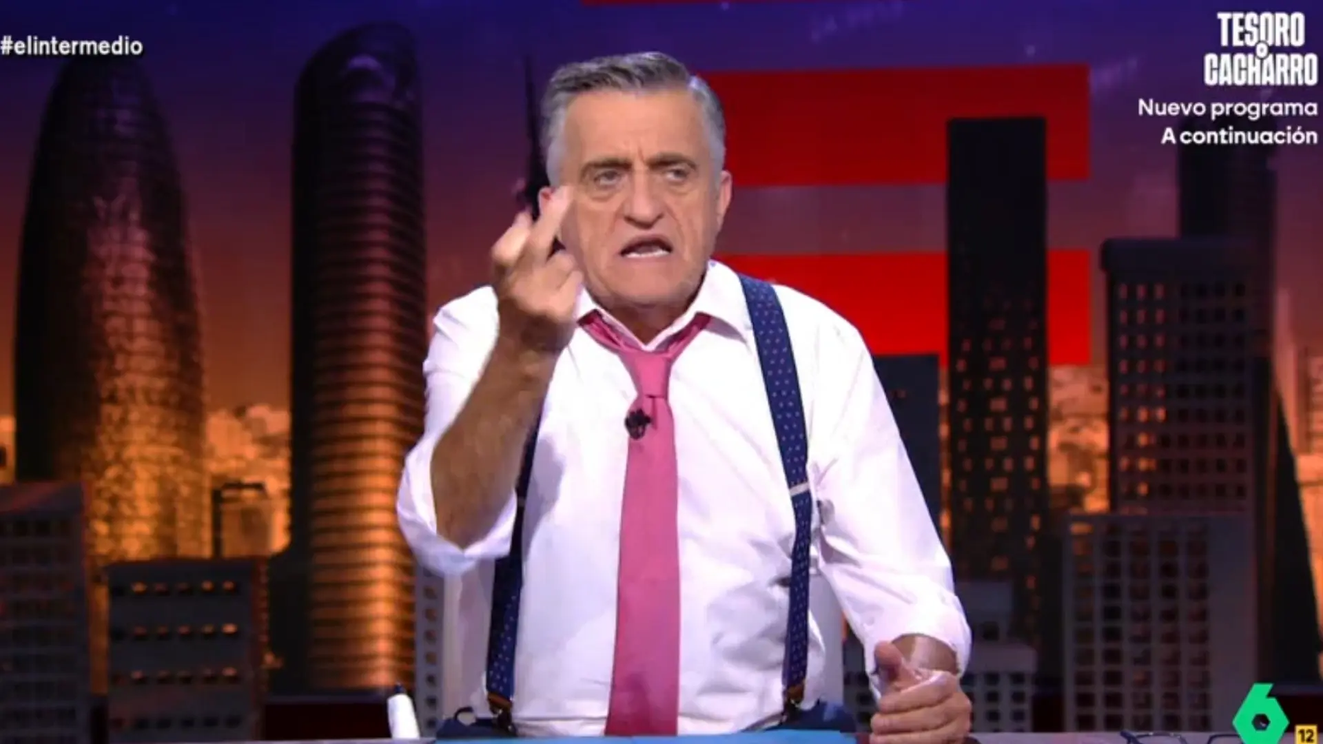 'El Intermedio' pide a la gente que regale peinetas a Netanyahu por su cumpleaños