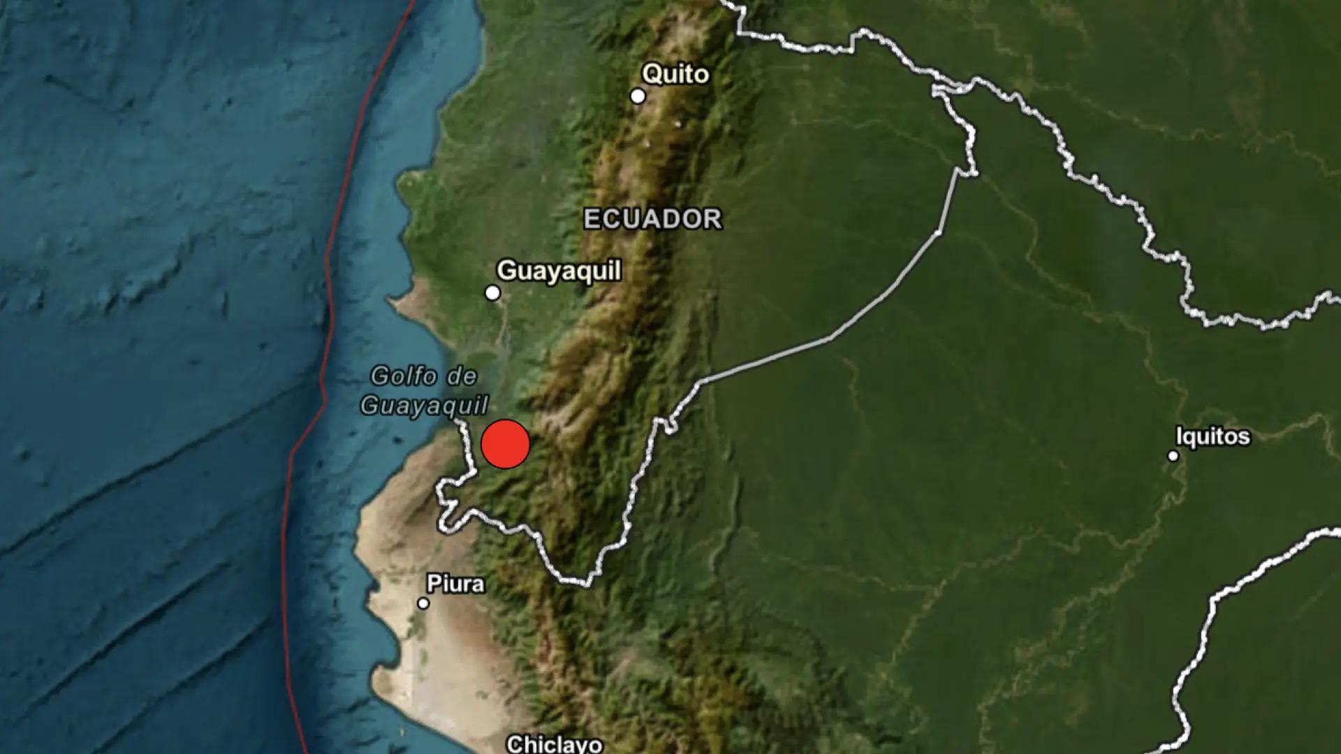 Un terremoto de magnitud 6,1 sacude la frontera entre Ecuador y Perú
