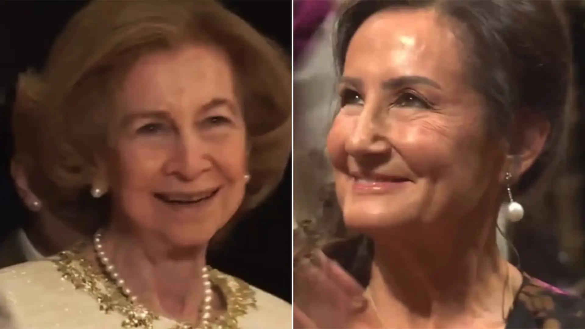 Las abuelas de Leonor la arropan en su día grande en Asturias: ovación para la reina Sofía, cariños para Paloma Rocasolano