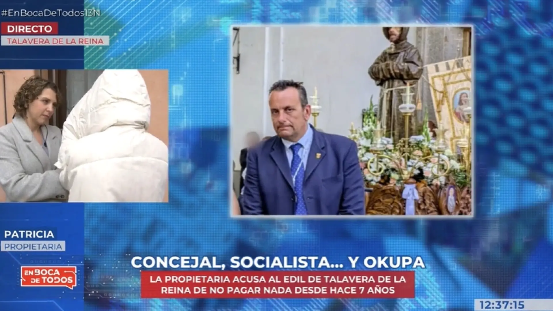 Una mujer denuncia que un concejal del PSOE ha okupado su vivienda: "Me pide  36.000 euros para desalojar mi casa"