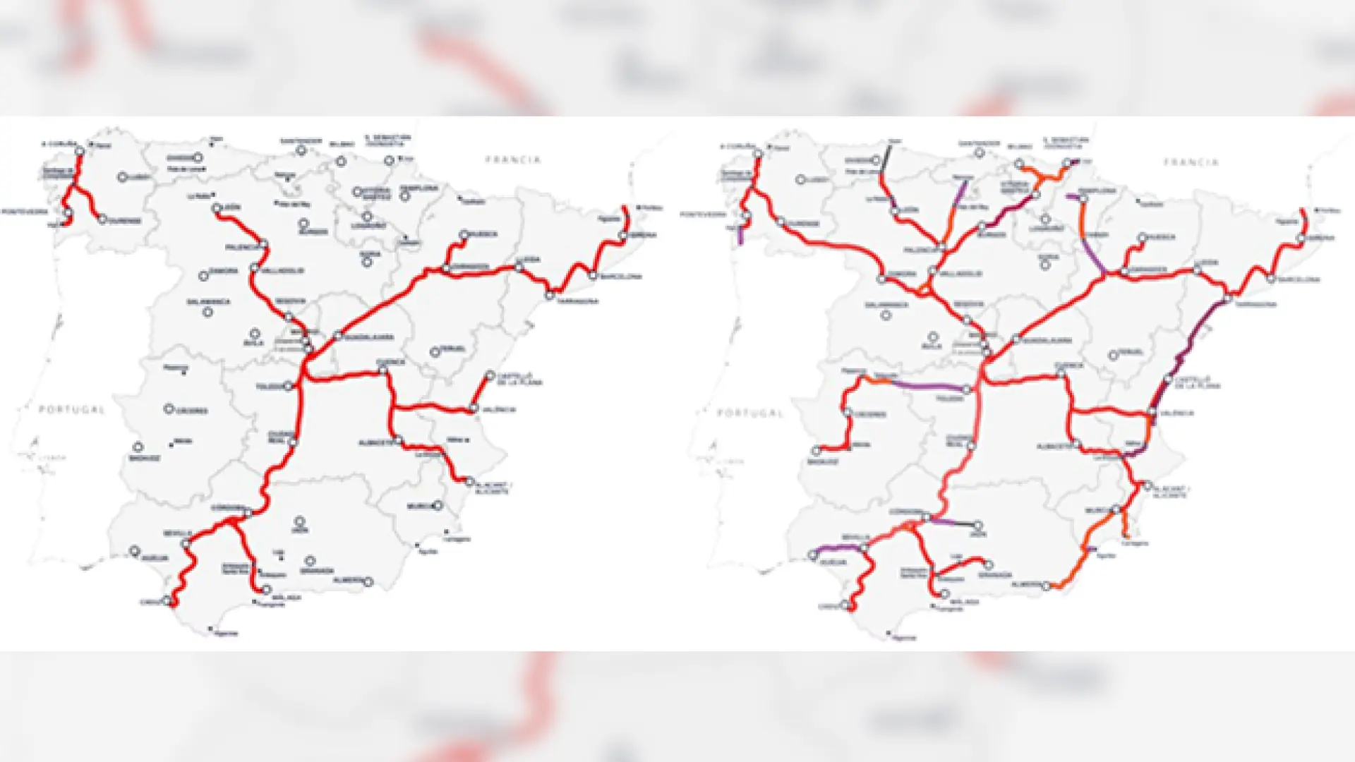 Puente avanza en la descentralización del ferrocarril con cuatro proyectos de Alta Velocidad que evitan el paso por Madrid