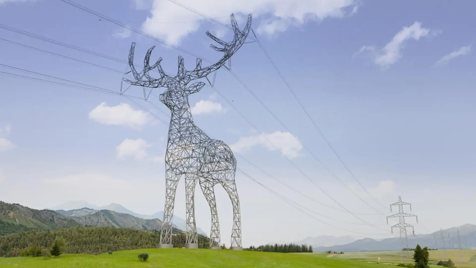 Gigantes eléctricos austriacos: el proyecto que fusiona tecnología y fauna con alta tensión
