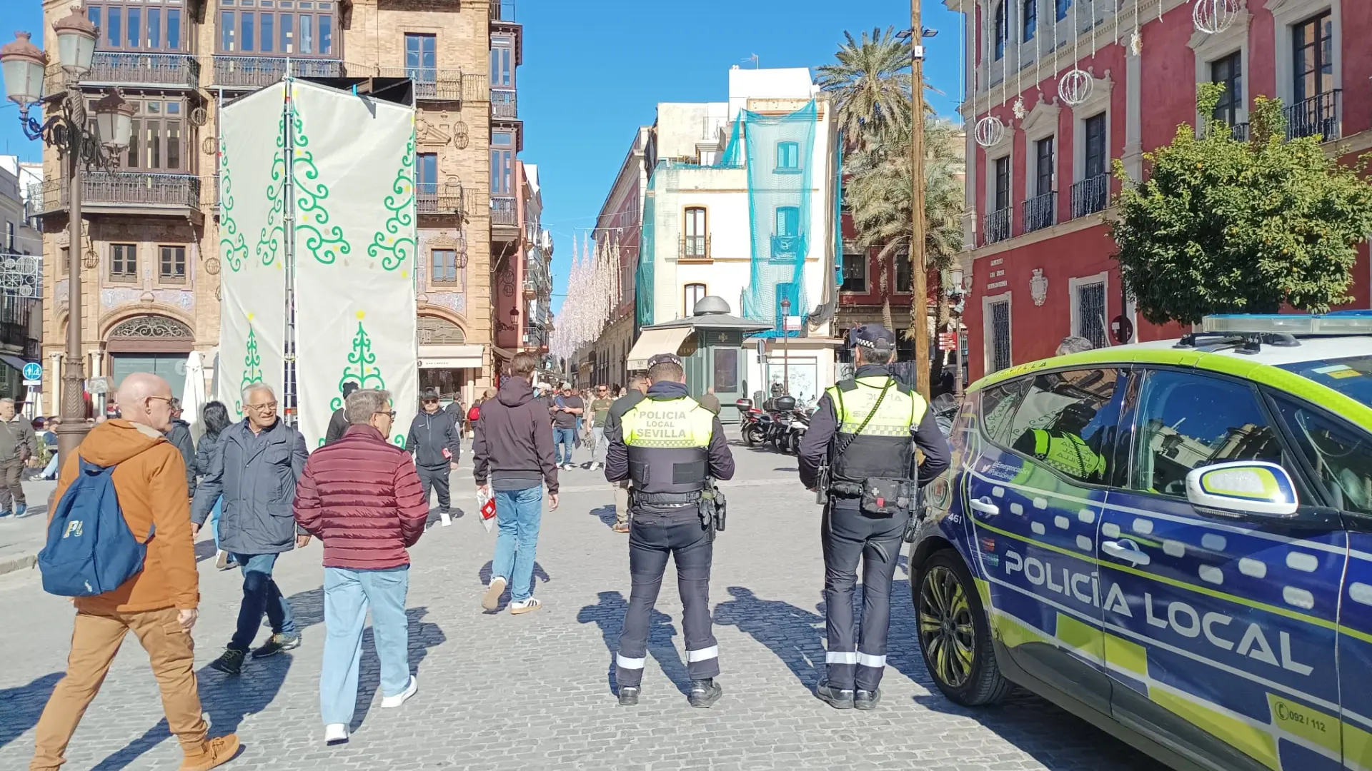 Boicot policial al plan de emergencias del Ayuntamiento de Sevilla para garantizar el dispositivo de seguridad navideño