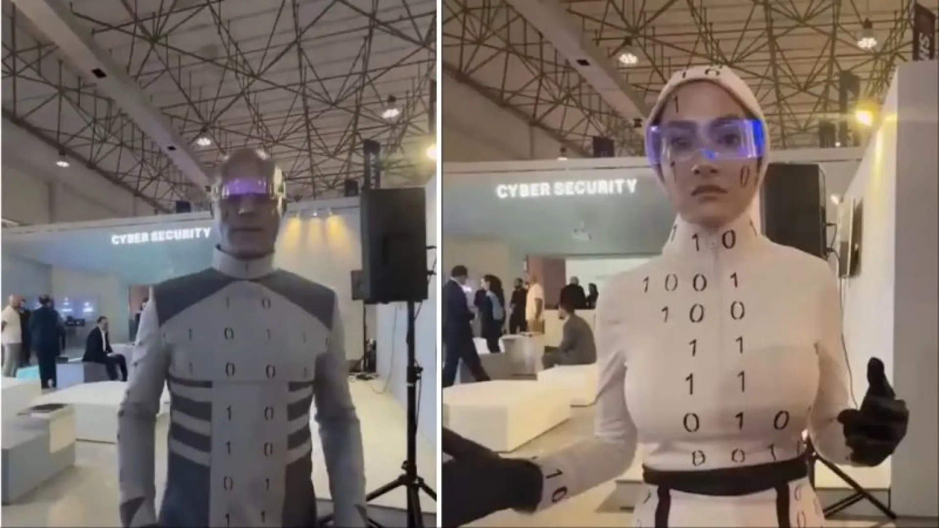 La feria tecnológica de Irán que desató la mofa en redes con sus "robots"