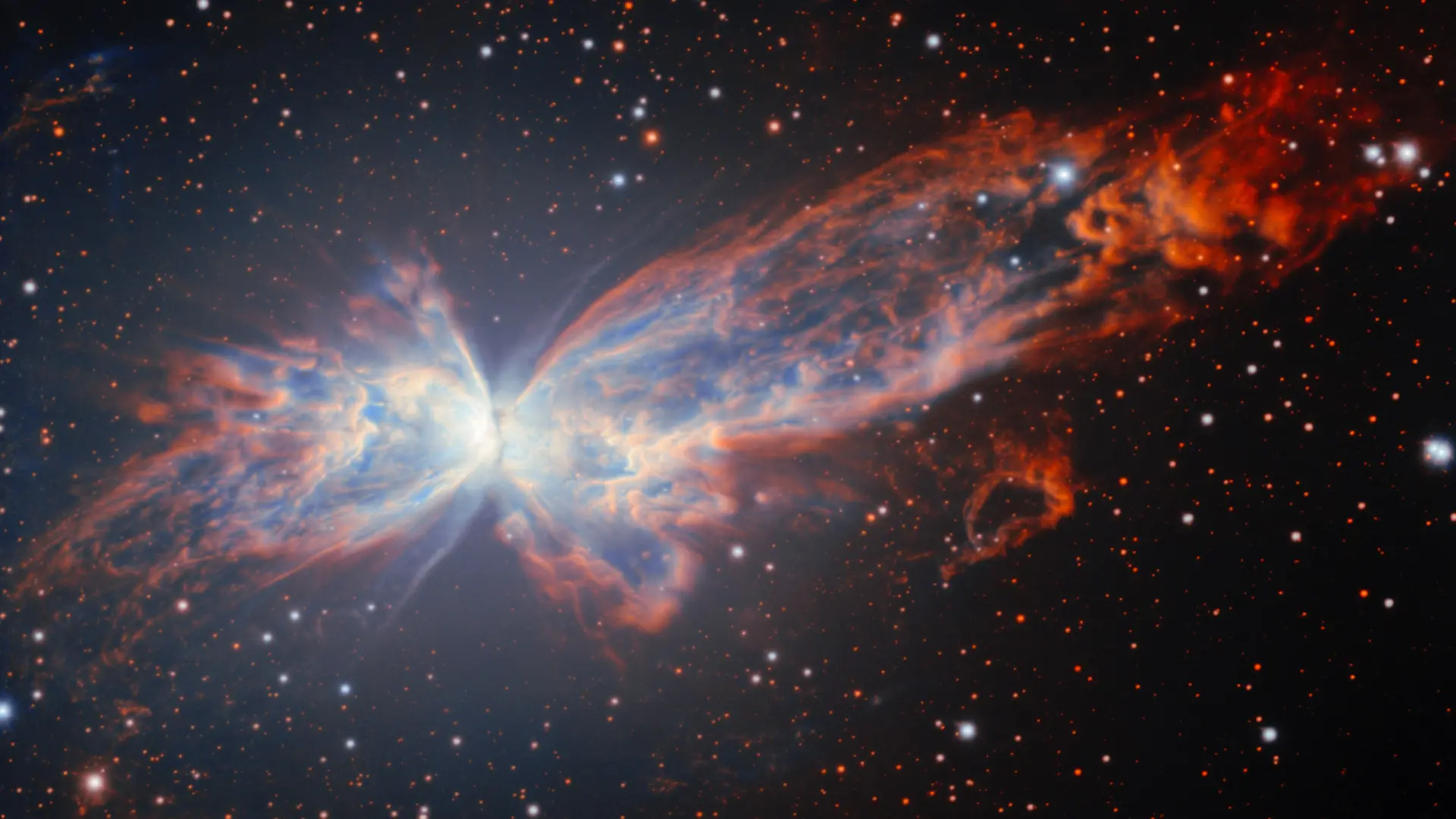 La espectacular imagen de la nebulosa de la Mariposa captada por el telescopio Gemini