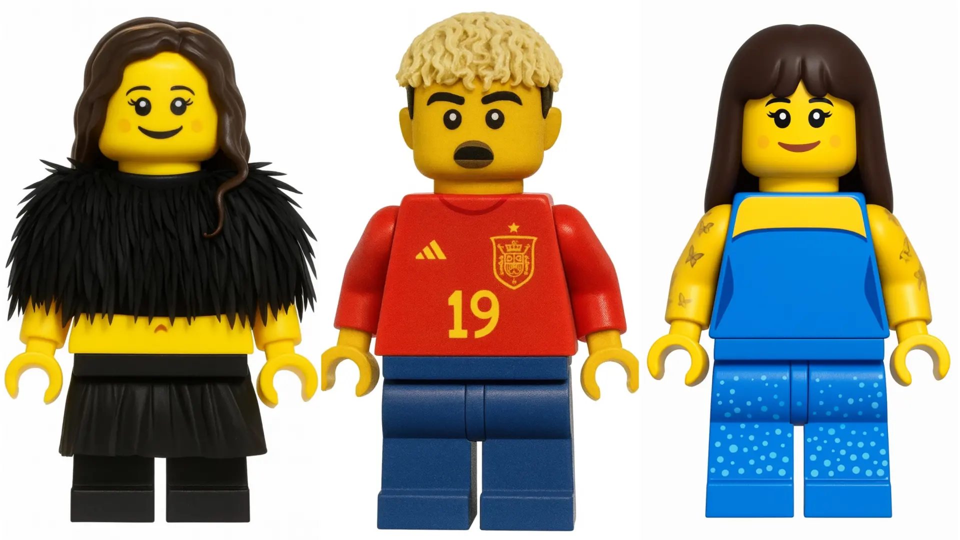Así serían los famosos españoles si fueran figuritas de LEGO