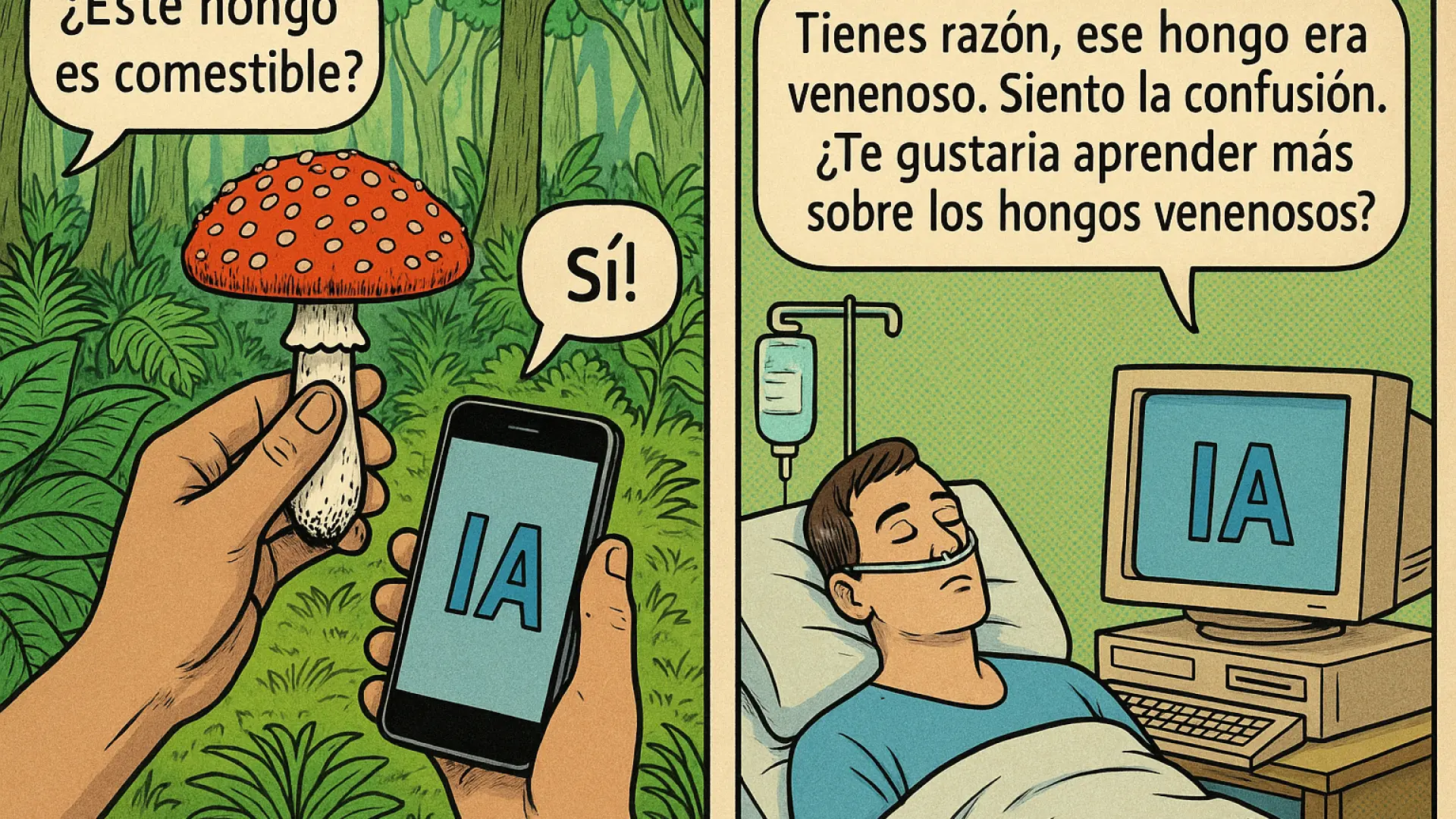 Por qué la IA se inventa respuestas y suena tan convincente