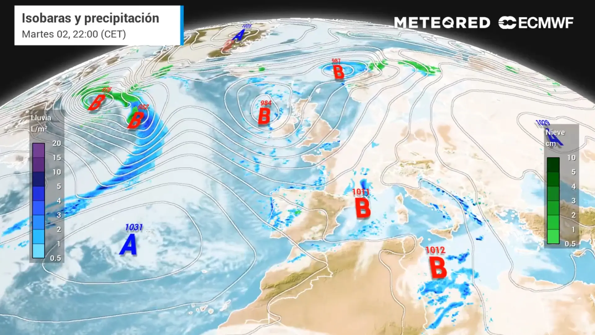 Холодный фронт и зимние дожди накрывают Испанию в декабре