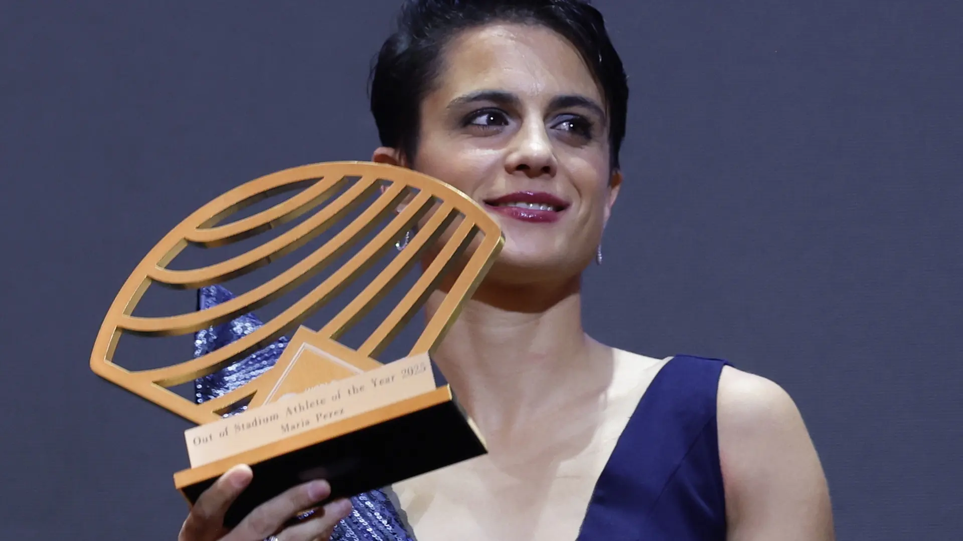 María Pérez hace historia para el deporte español: es la primera atleta premiada por World Athletics