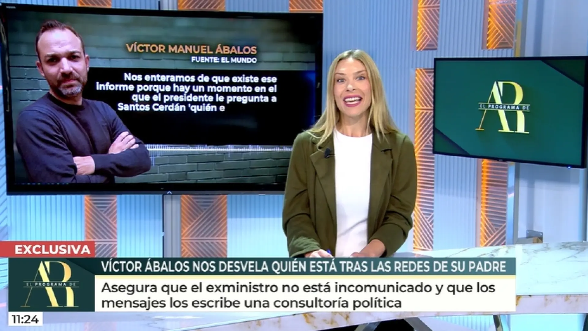 El hijo de Ábalos revela por qué las redes sociales del exministro siguen activas: "Quiere contar su verdad"