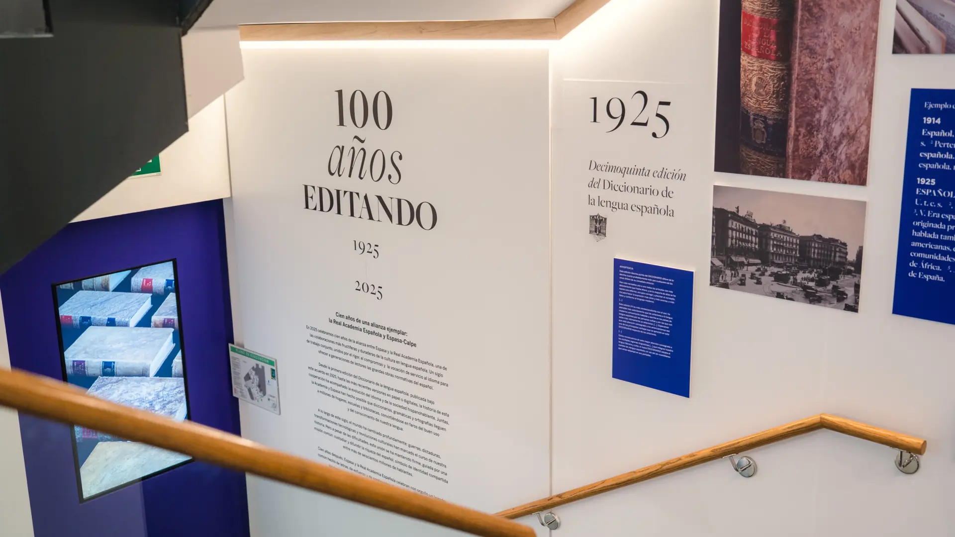 La Real Academia de la Lengua y la editorial Espasa cumplen un siglo de cooperación, amistad y trabajo por la lengua