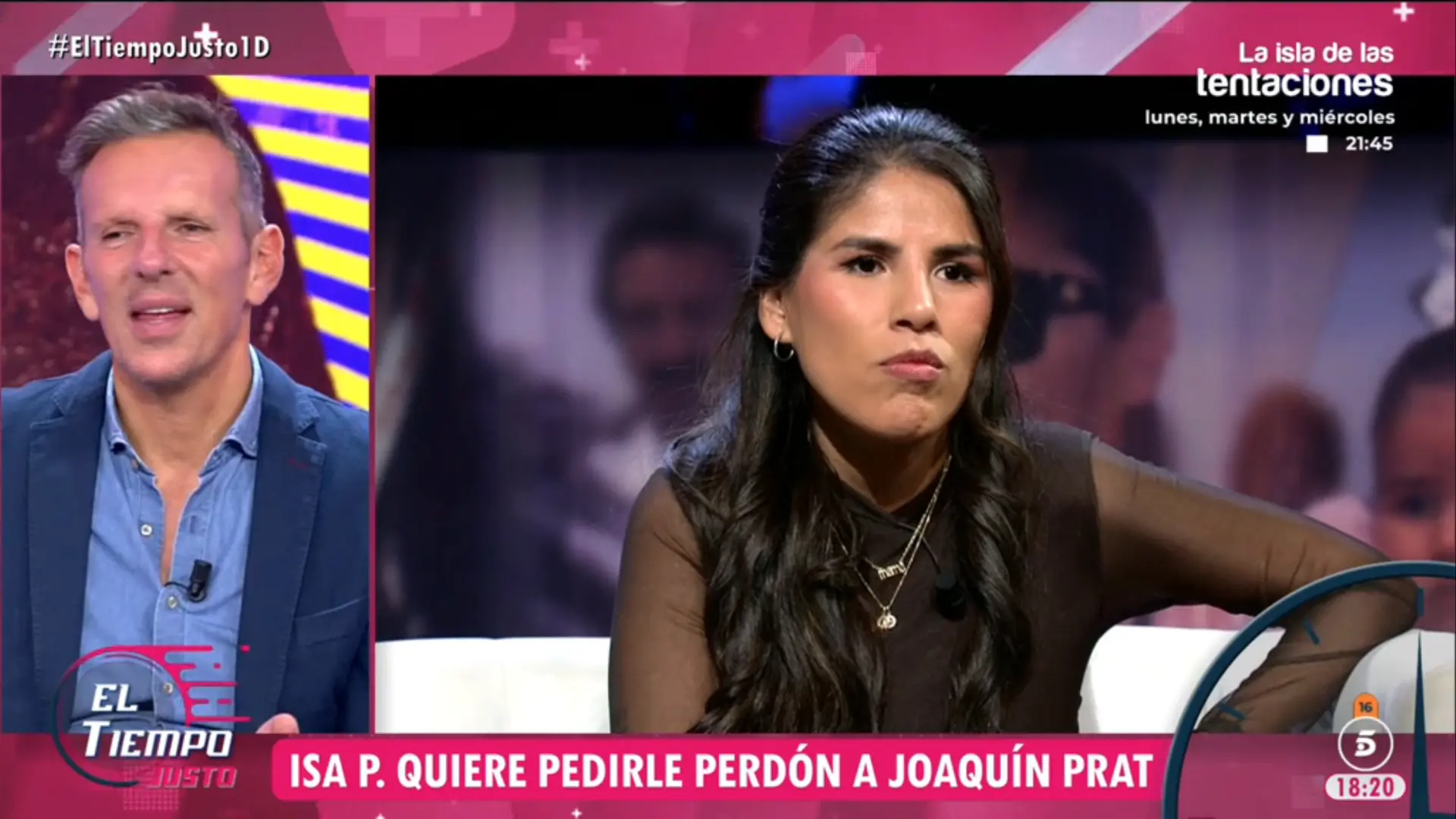 Joaquín Prat responde a las disculpas de Isa Pantoja por abandonar 'Vamos a ver' cuando él era el presentador