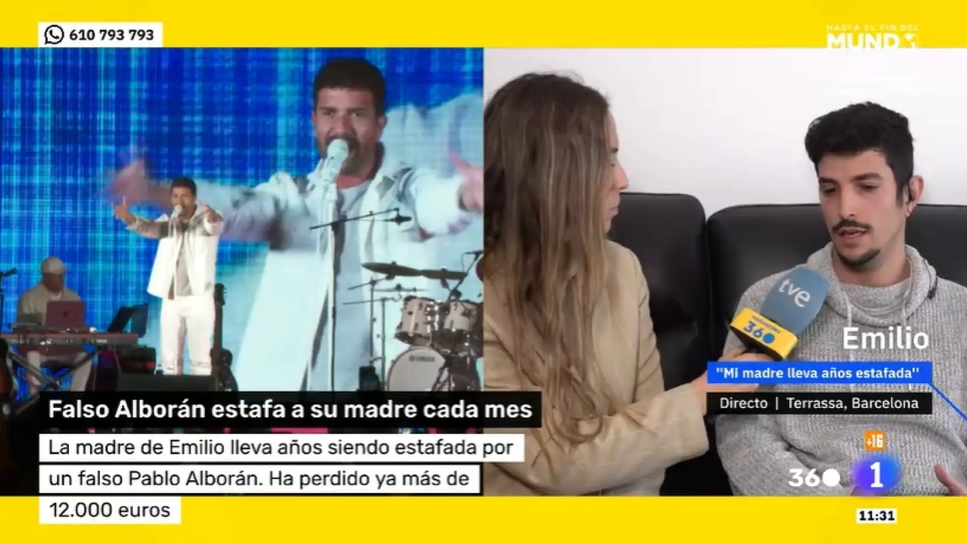 Пожилая женщина отправила мошенникам 12 000 евро, веря в встречу с «Пабло Альбораном»