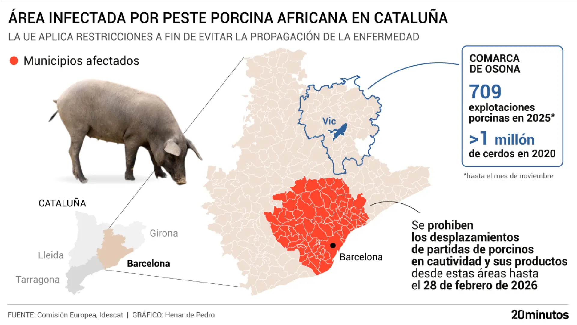 Осона радуется исключению, но опасается последствий для свиноводства