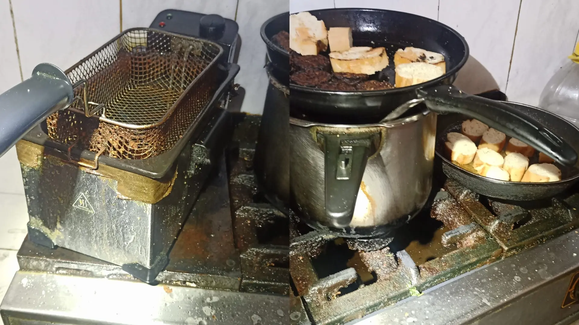 😳 40년 전 입자가 든 고로케라니! 충격적인 위생 상태의 바, 저희는 안전한가요?