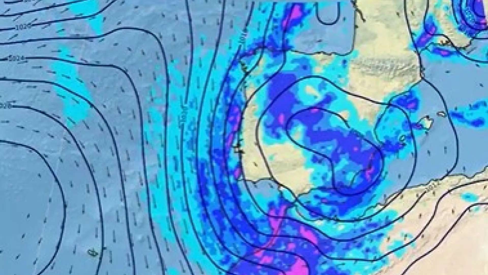 La borrasca Emilia se va pero llega otra DANA que dejará lluvias y nieve en varias zonas de España